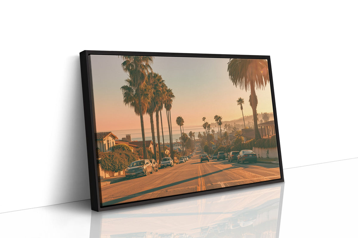 Golden Hour Coastal Drive
