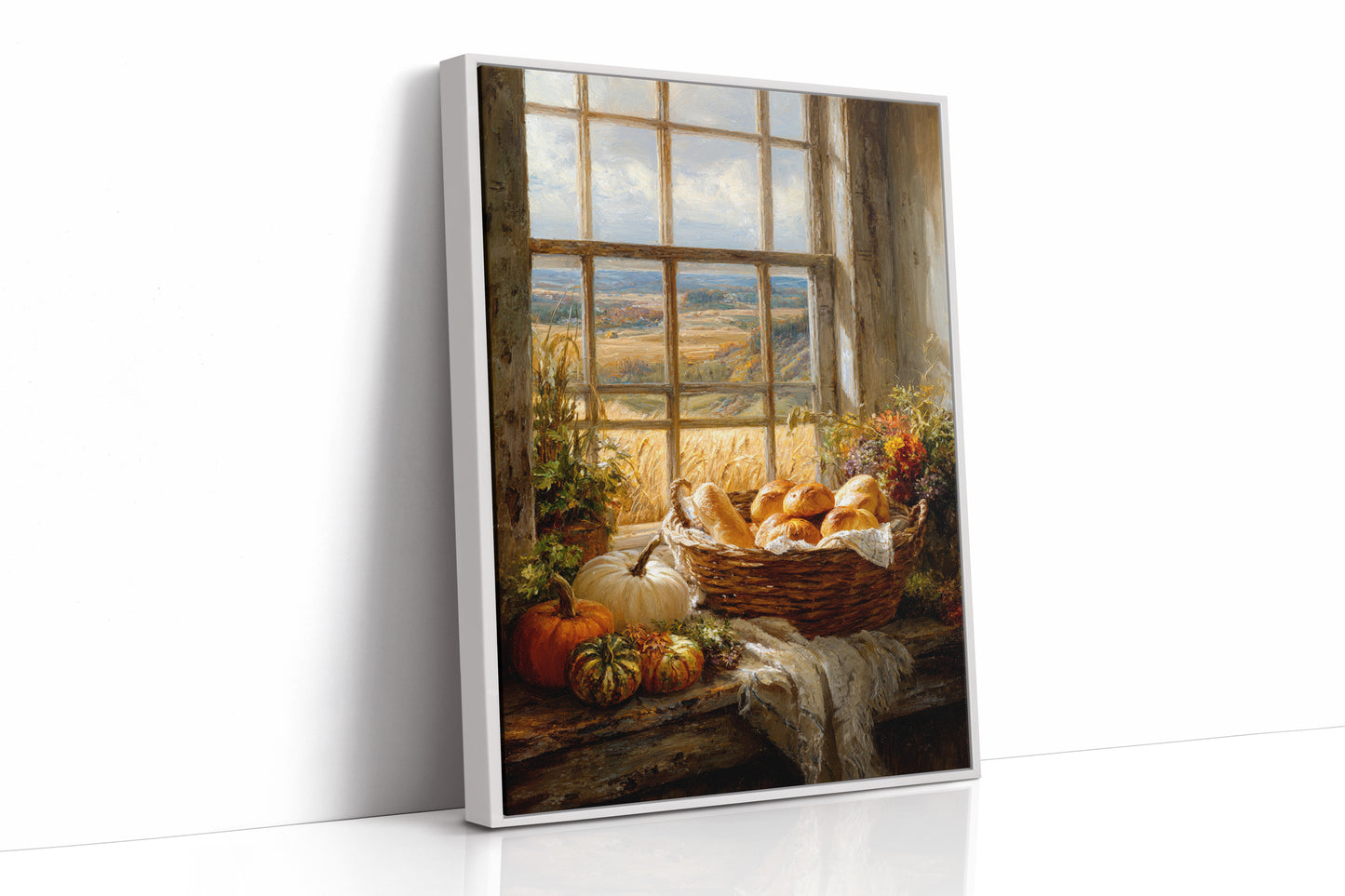 Autumn Bread Graces Valley Window