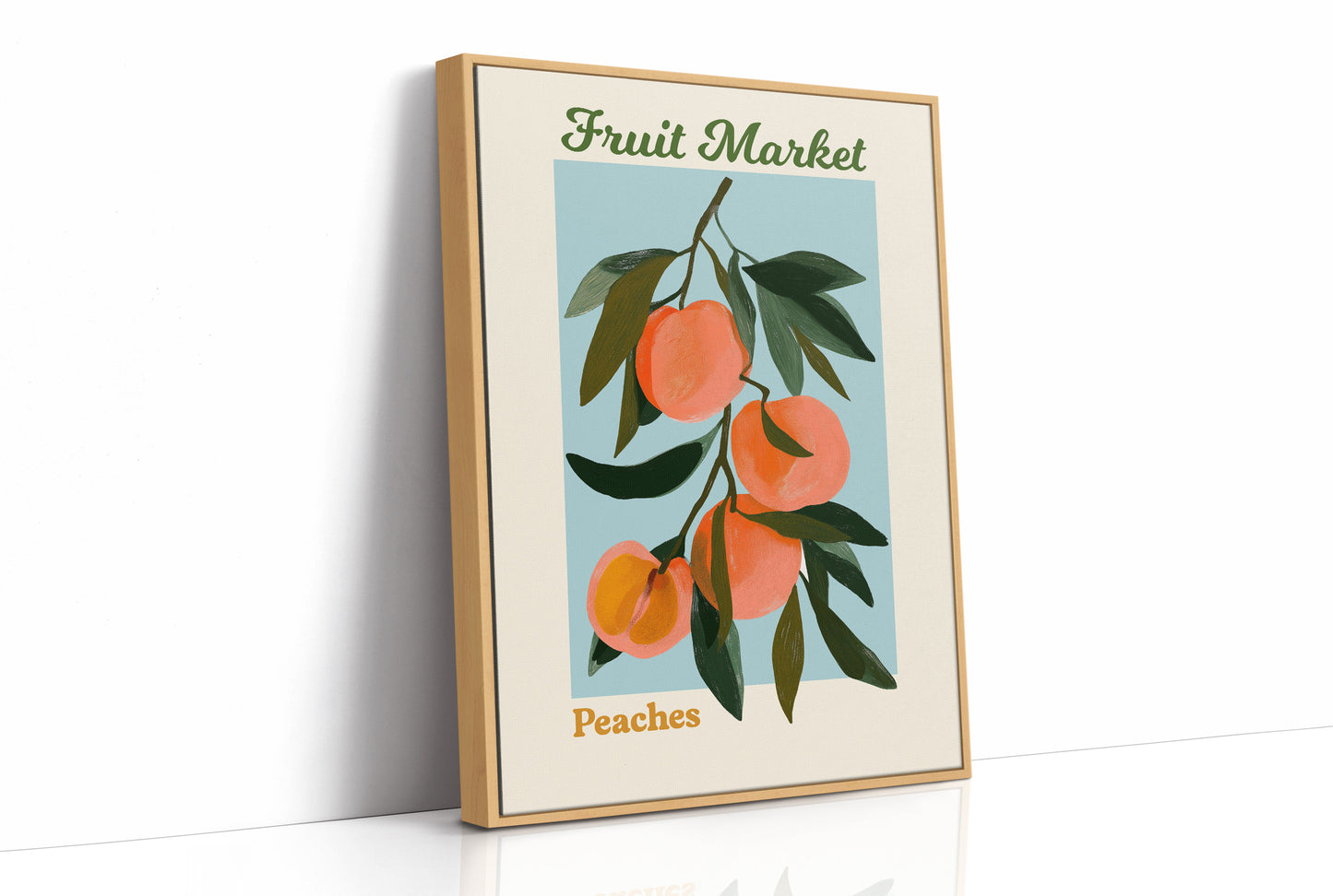 Fruit Market Peaches