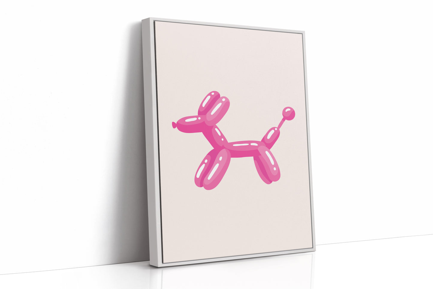 A Playful Moment in Pink