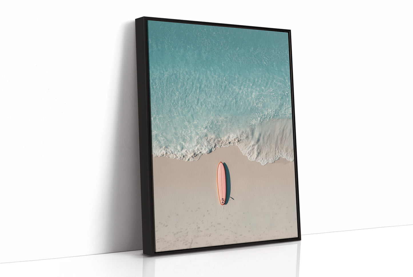 Surfboard, Sand, Solitude
