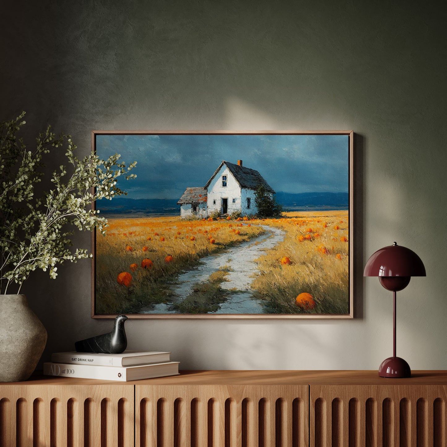 Harvest Paths and Weathered Walls