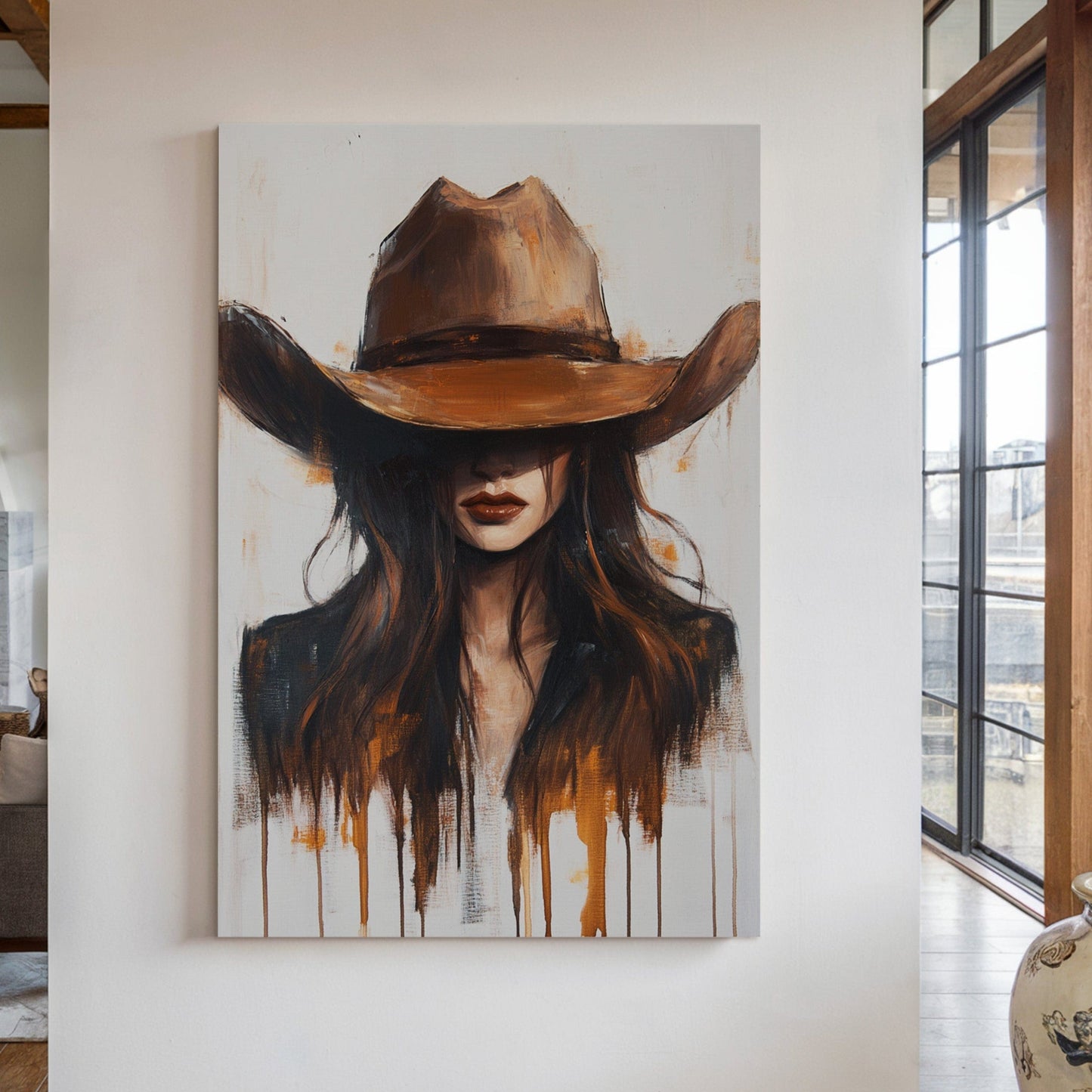 Desert Ember – Western Woman Art