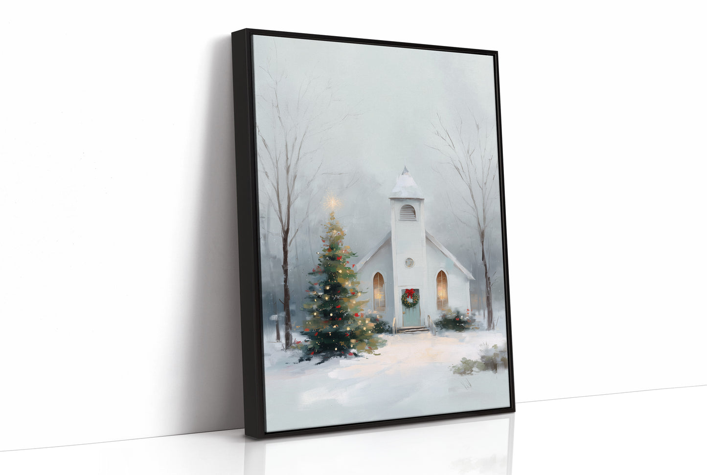 Quiet Chapel at Christmas