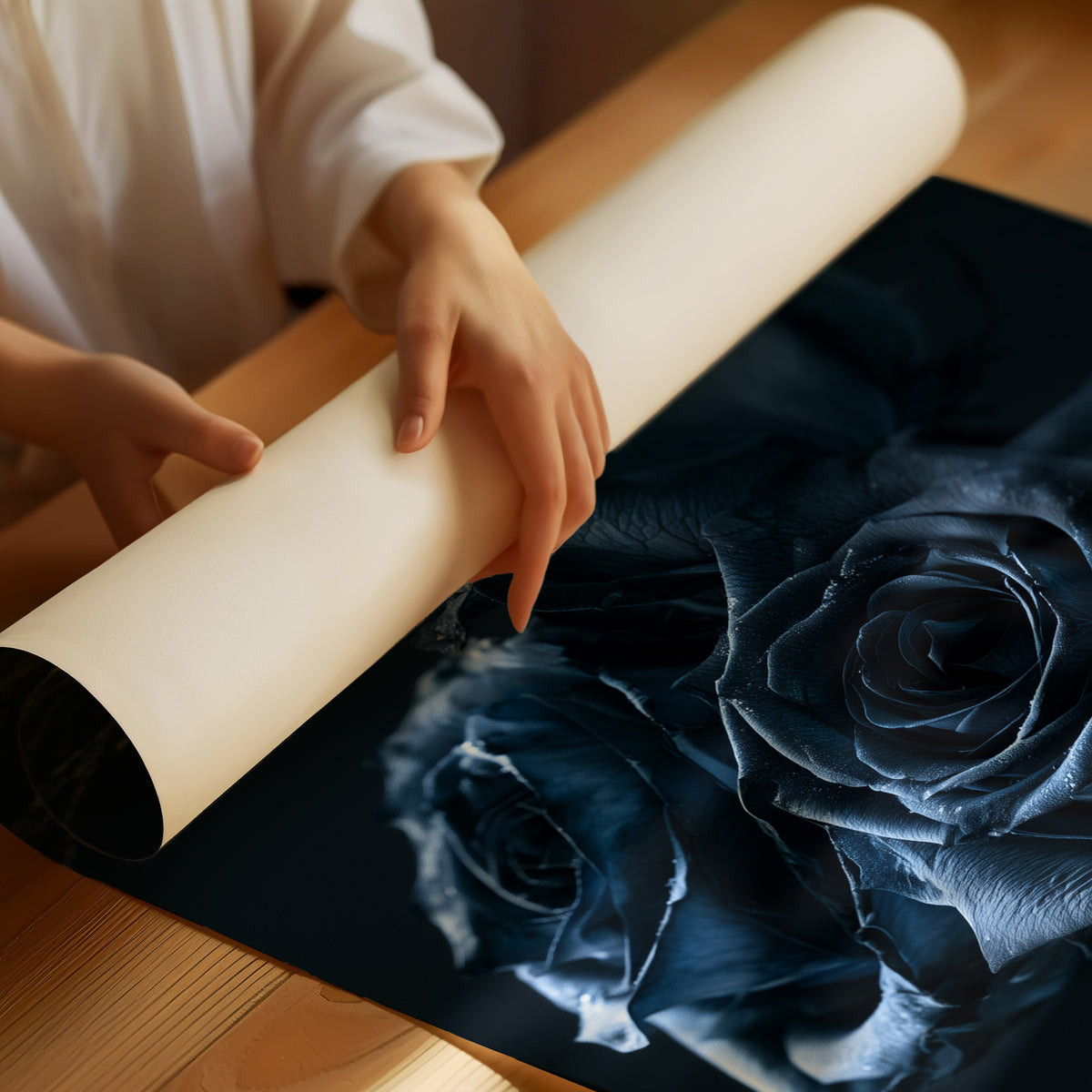 Midnight Blue Roses, Cobwebbed