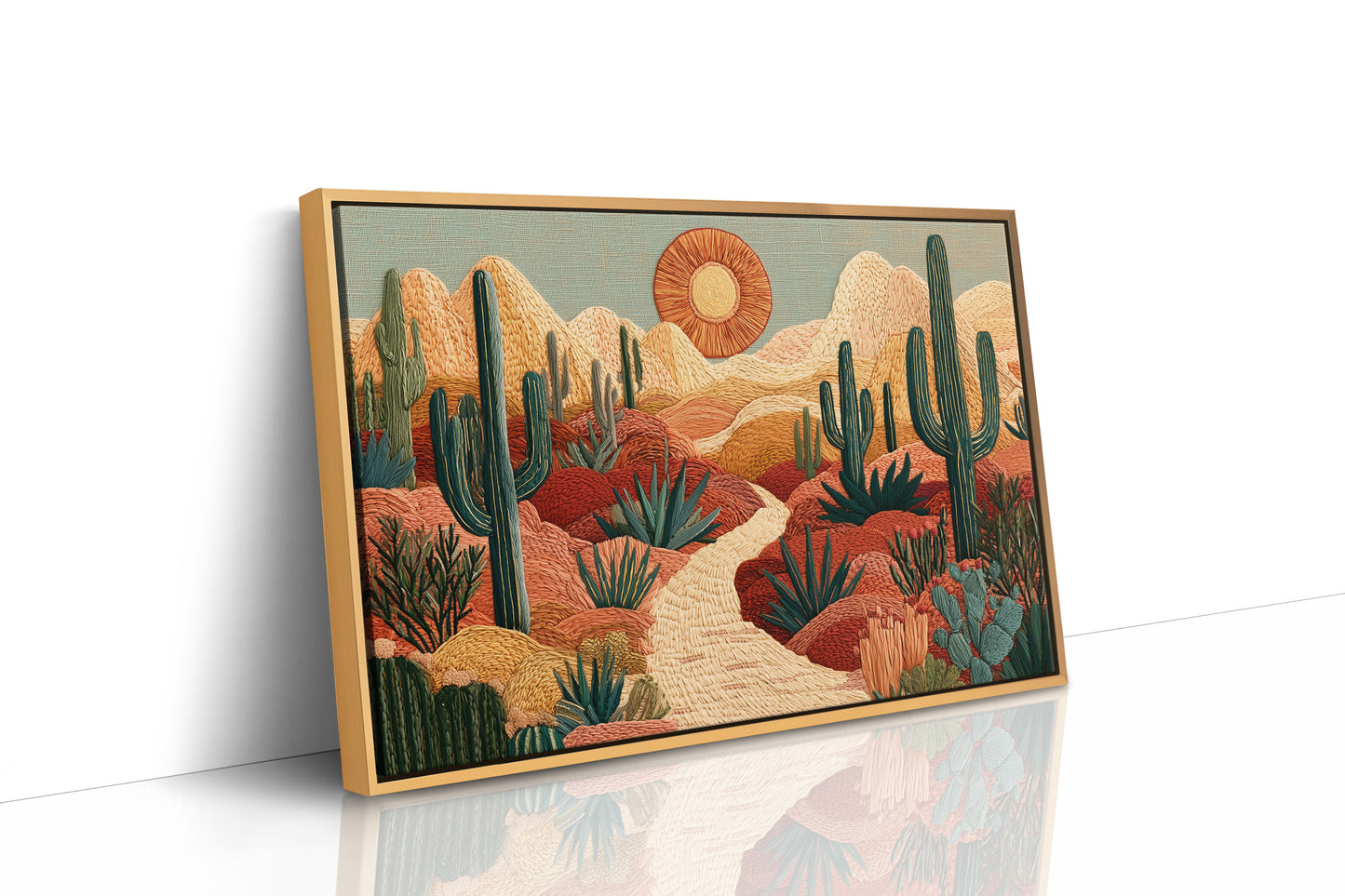Sundown on the Desert Path