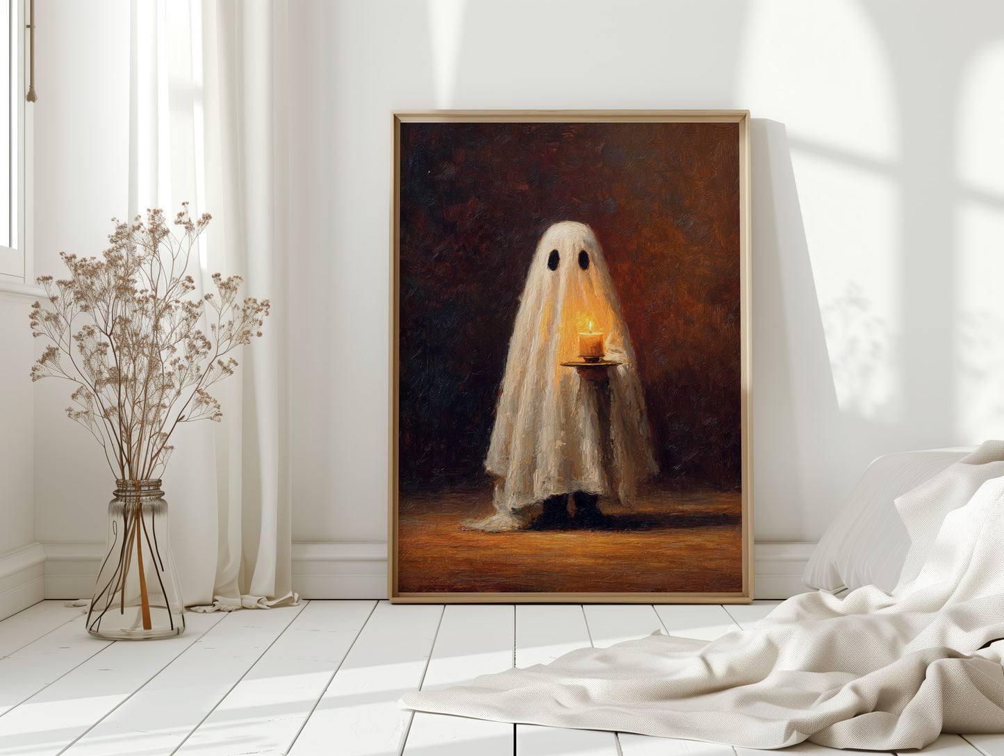 A Candle's Soft Embrace