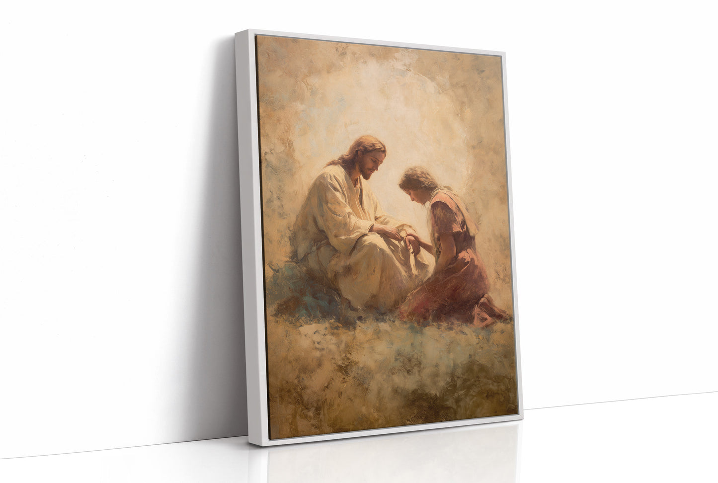 Radiant Communion in Golden Light