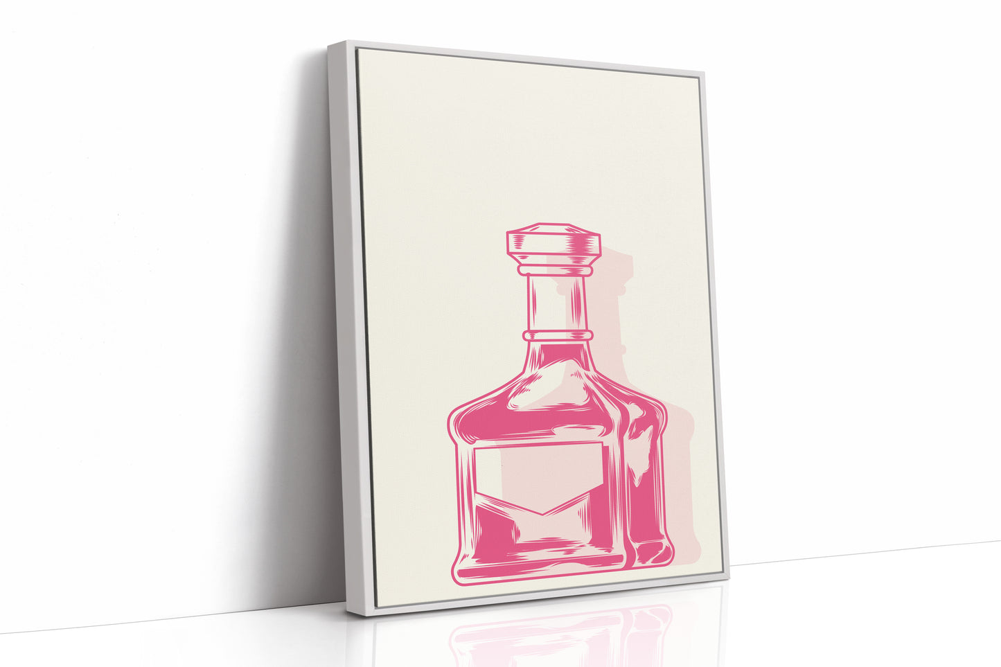 Pink Crystal Holds Midnight Stories