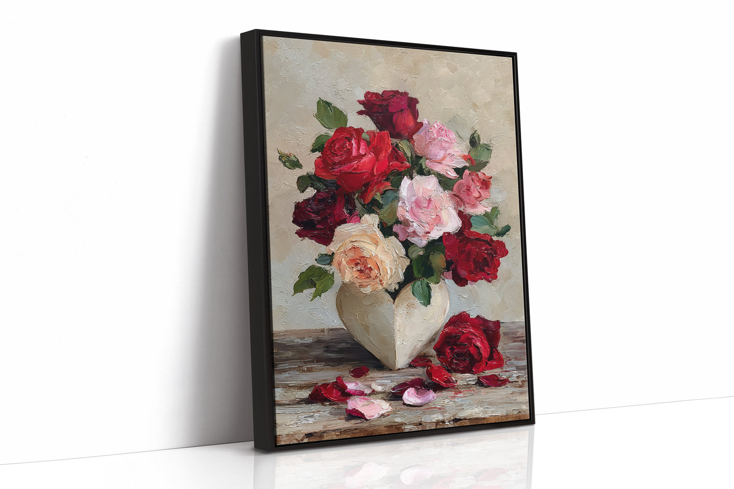 Hearts Bloom in Silent Elegance