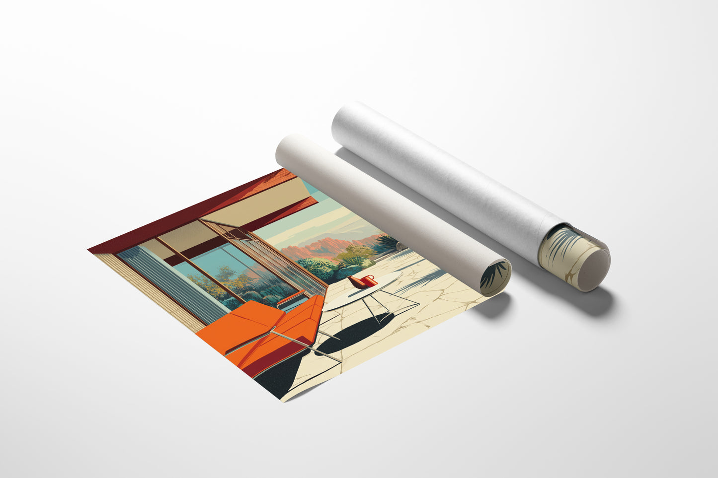 Desert Modernism Greets Coral Dawn