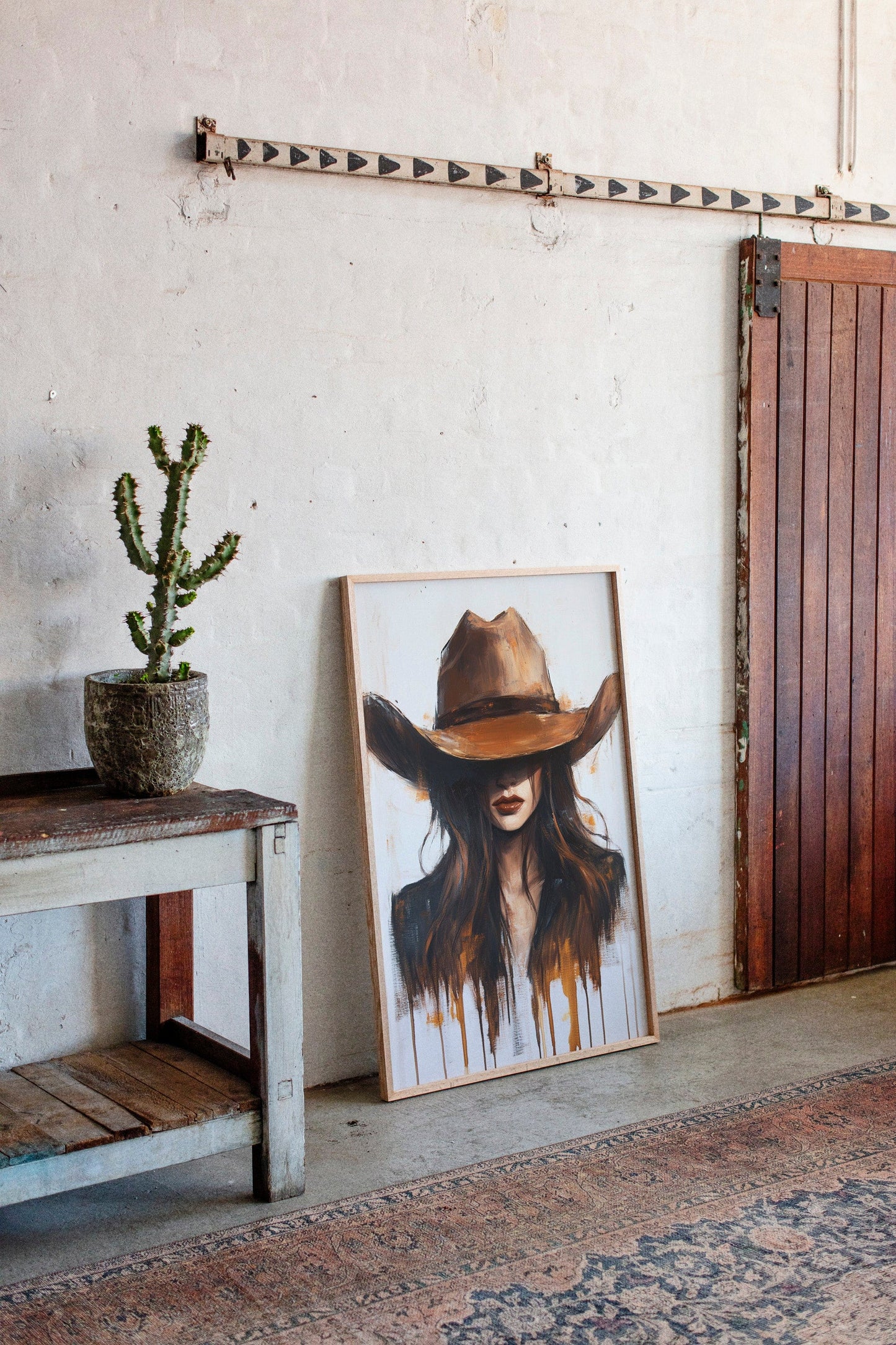 Desert Ember – Western Woman Art