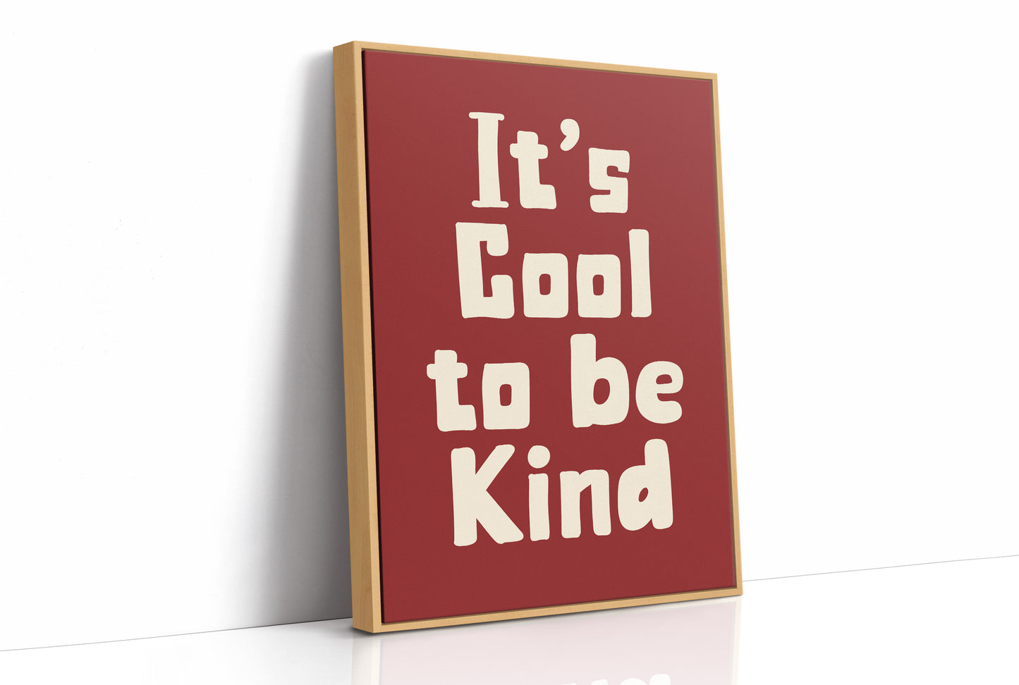 Cool to Be Kind (Brick Red)