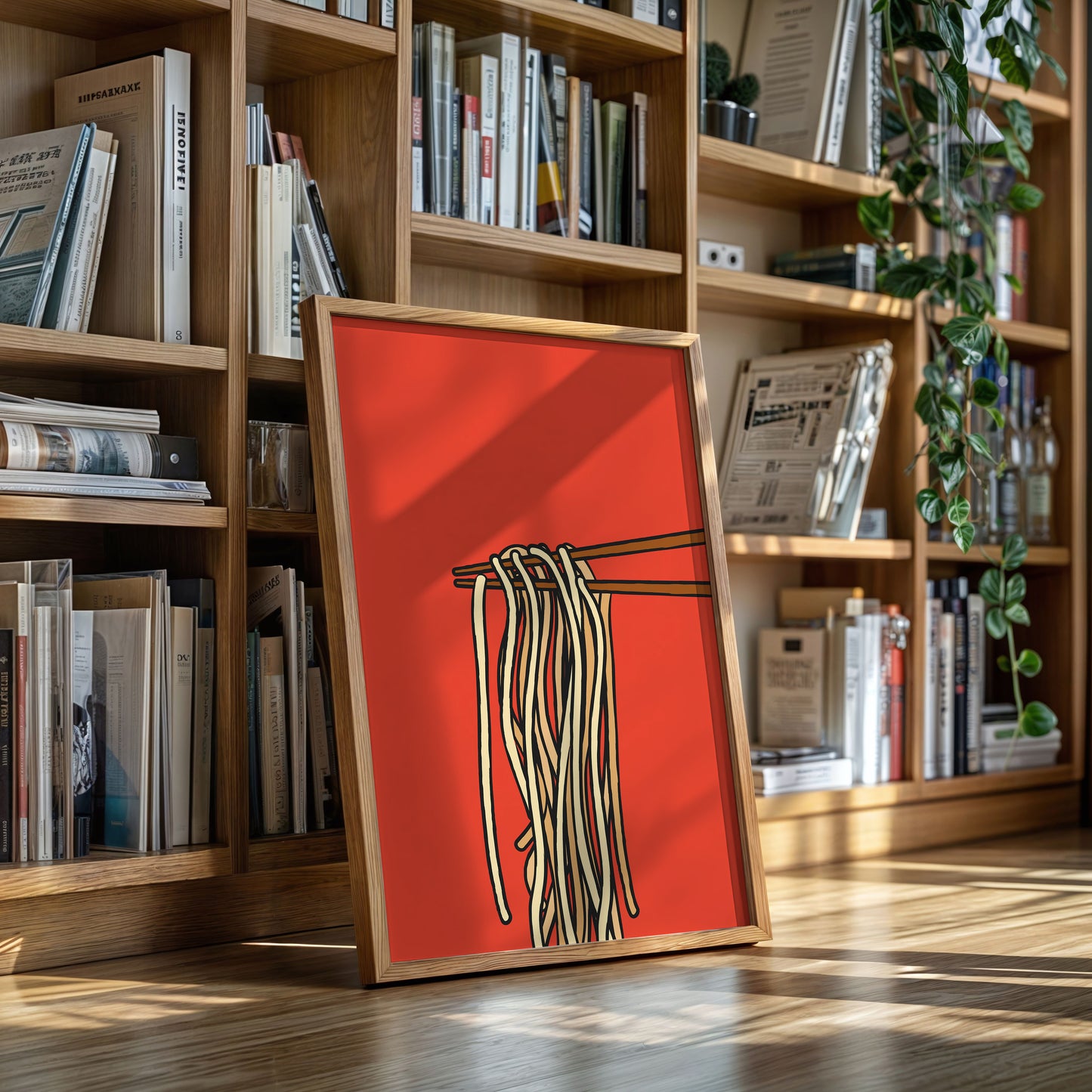 Noodles Dance Their Simple Symphony