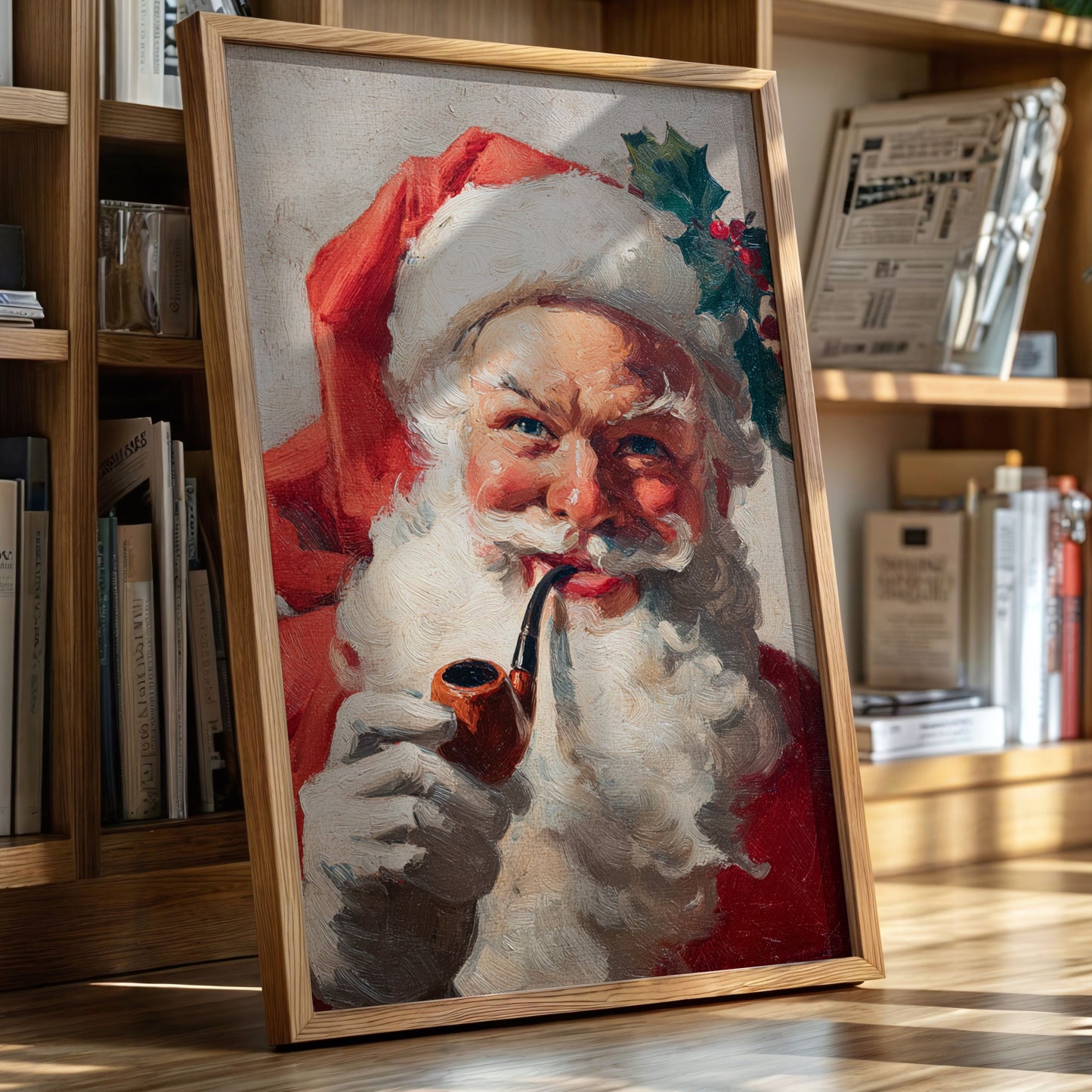 Santa's Cheerful Confectionery Whimsy