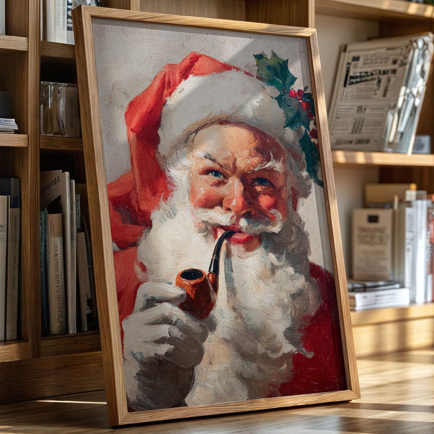 Santa's Cheerful Confectionery Whimsy