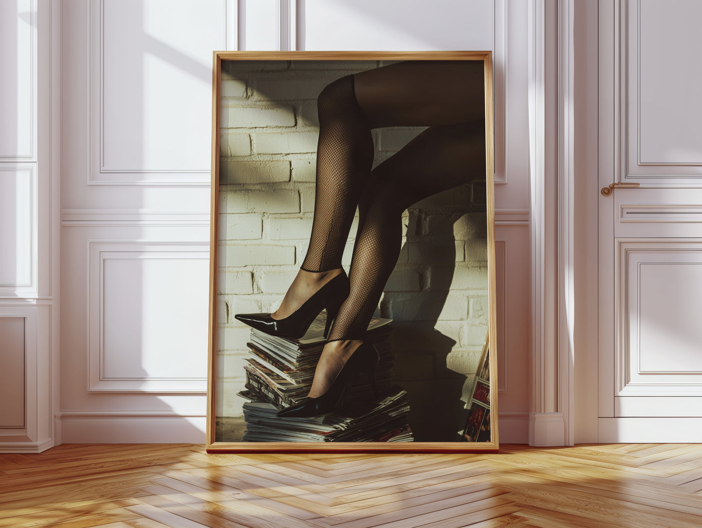 Vinyl Stacks and Velvet Legs