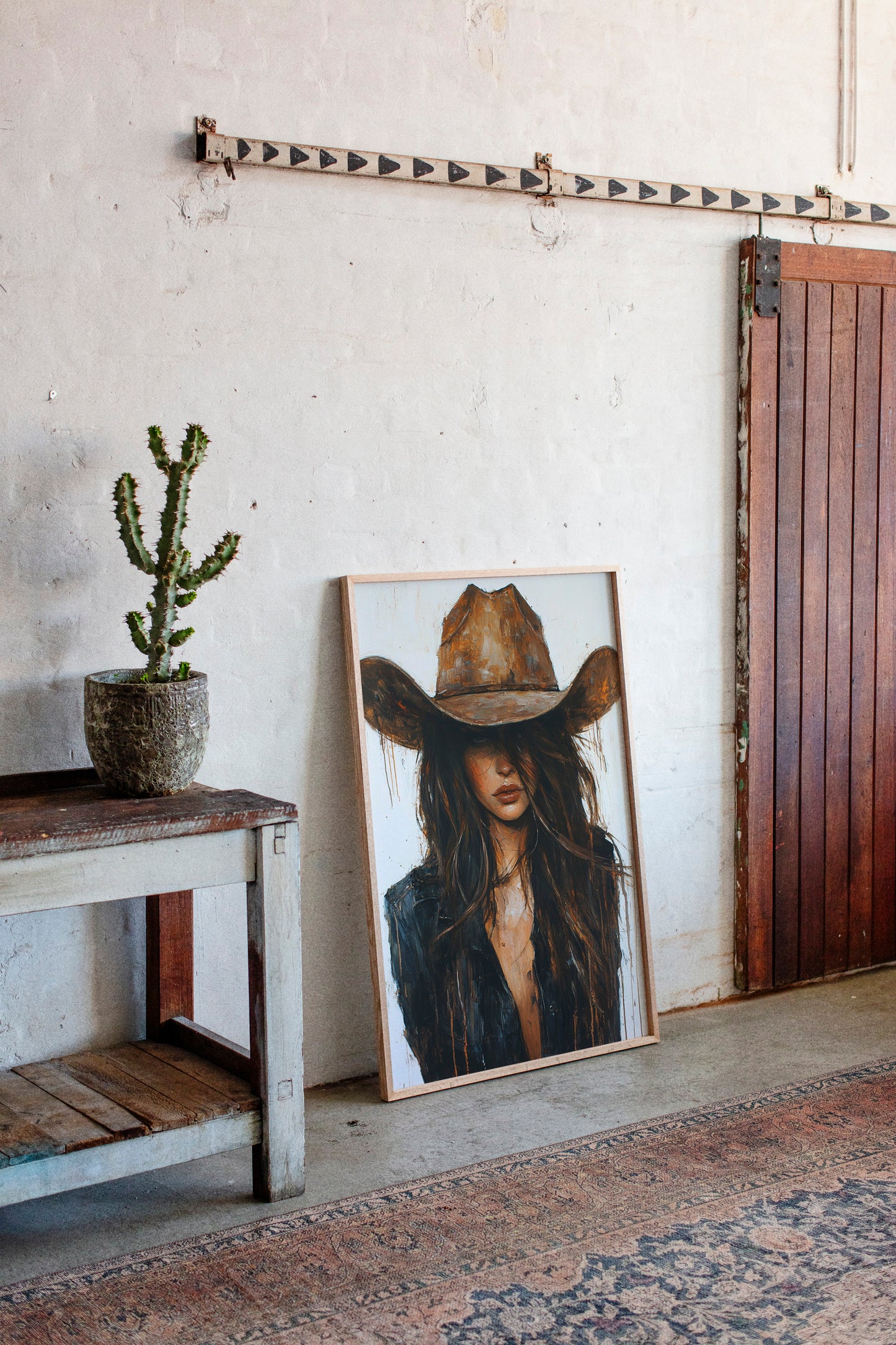 Whiskey Dust – Bold Western Cowgirl Print