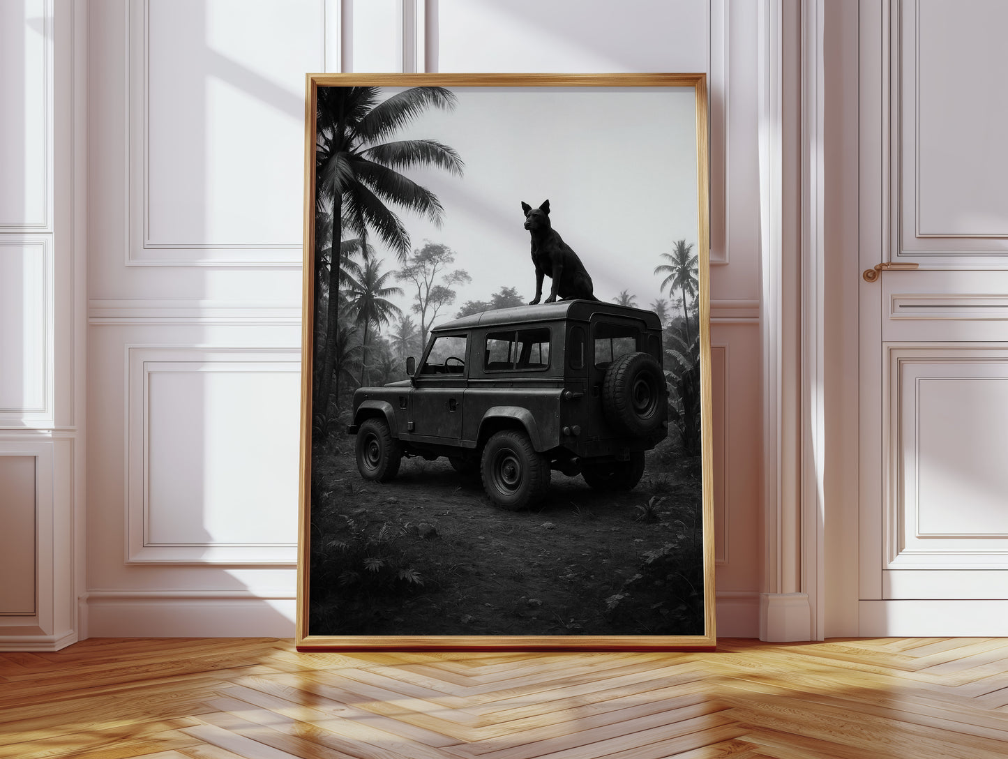 Sentinel Dog on Jungle Rover