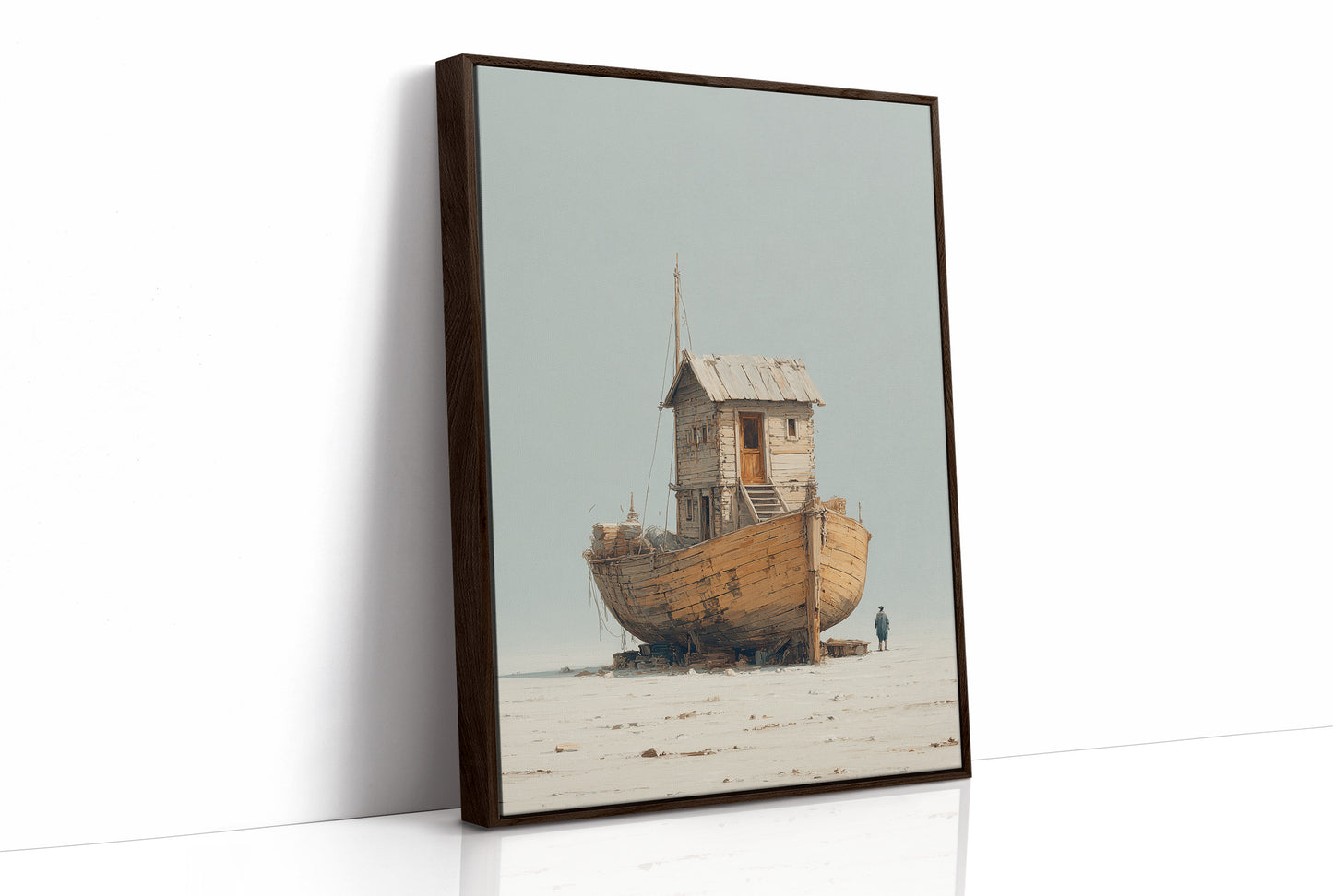 He Built It Where the Sea Used to Be