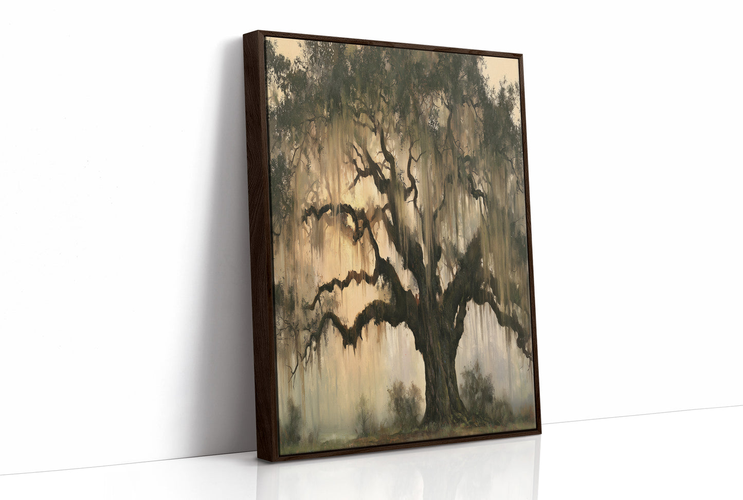 Live Oak Draped in Moss