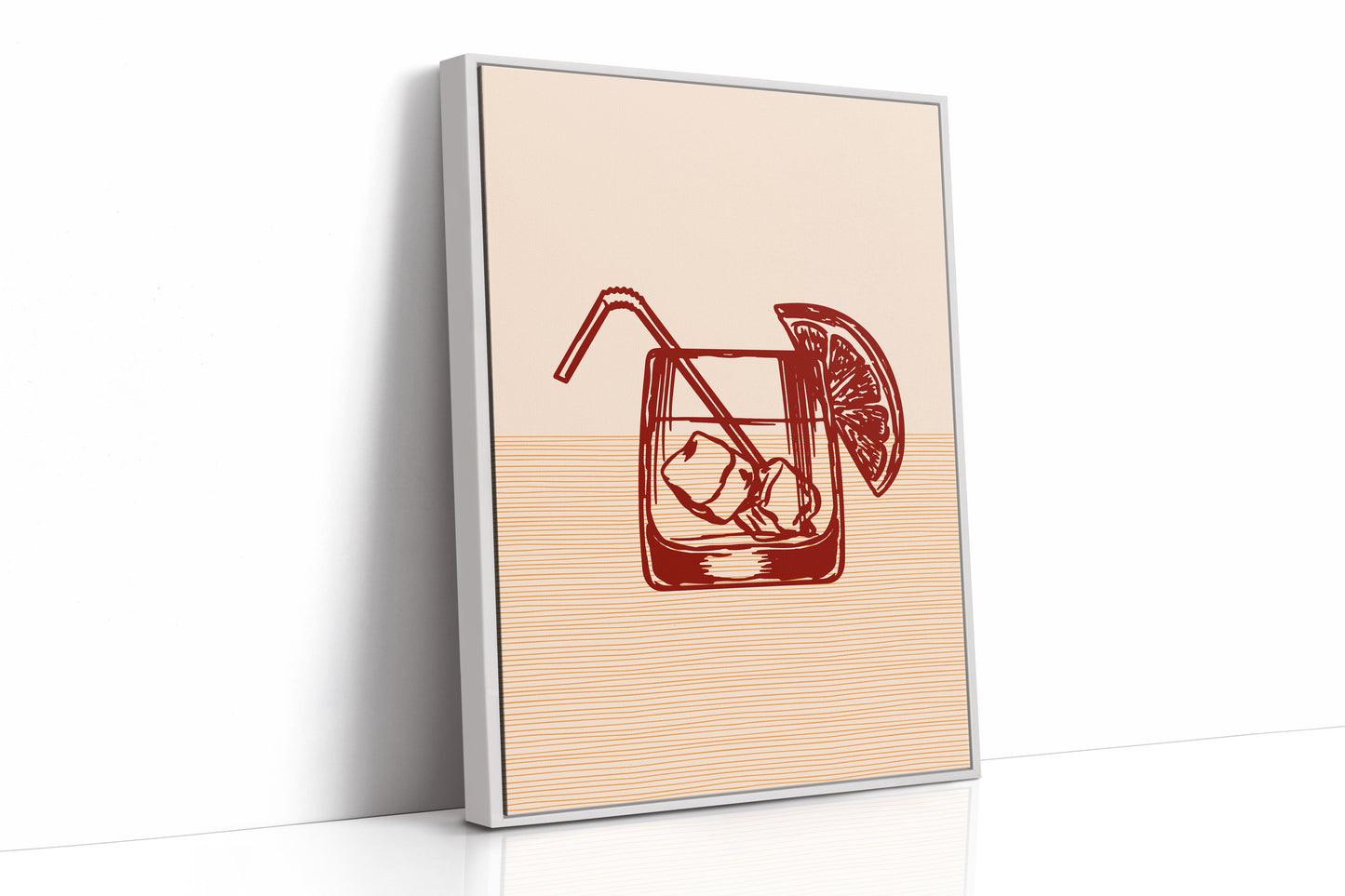 Crimson Cocktails Paint Summer Lines