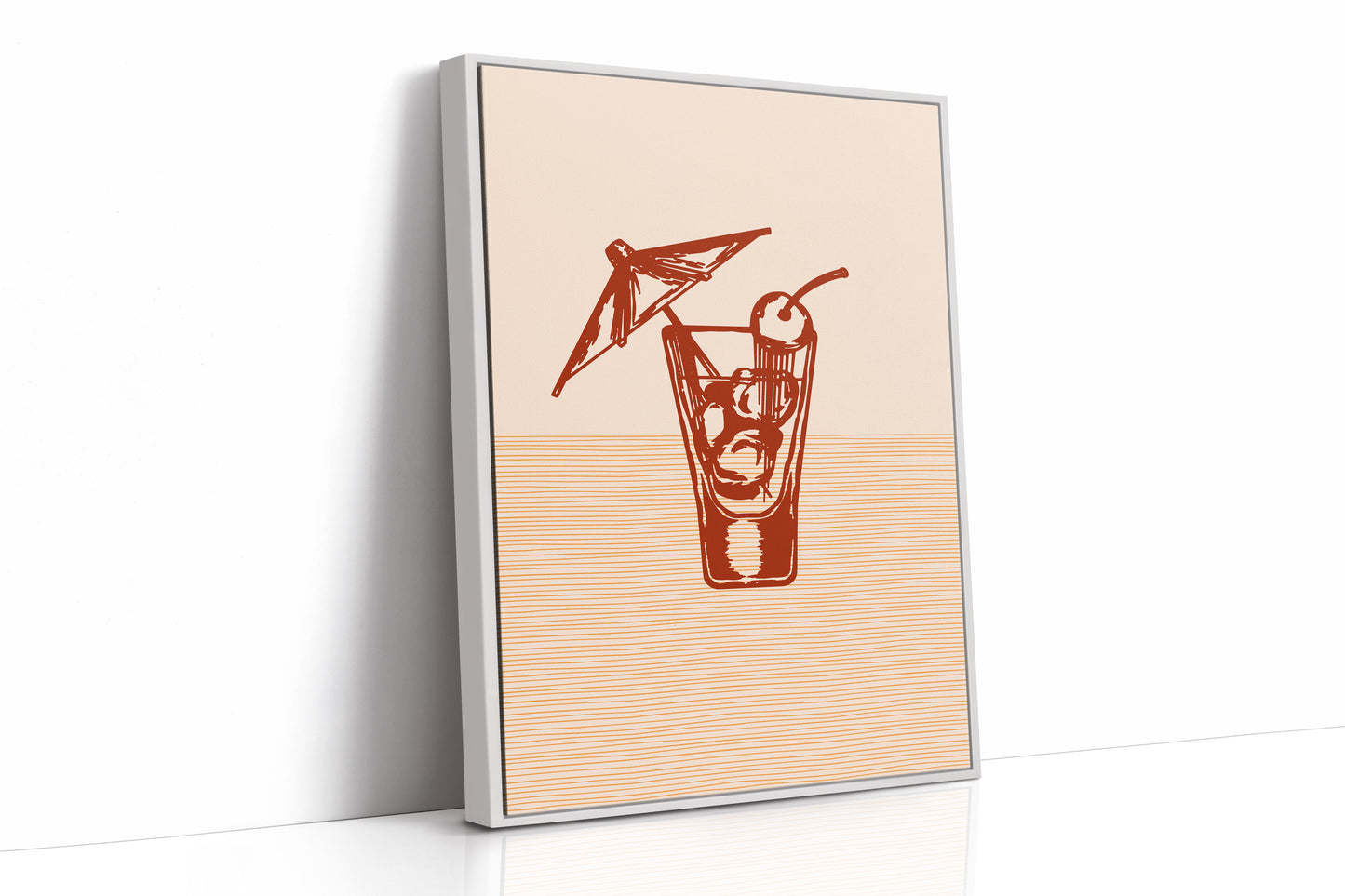 Poolside Cocktails Paint Summer Memories