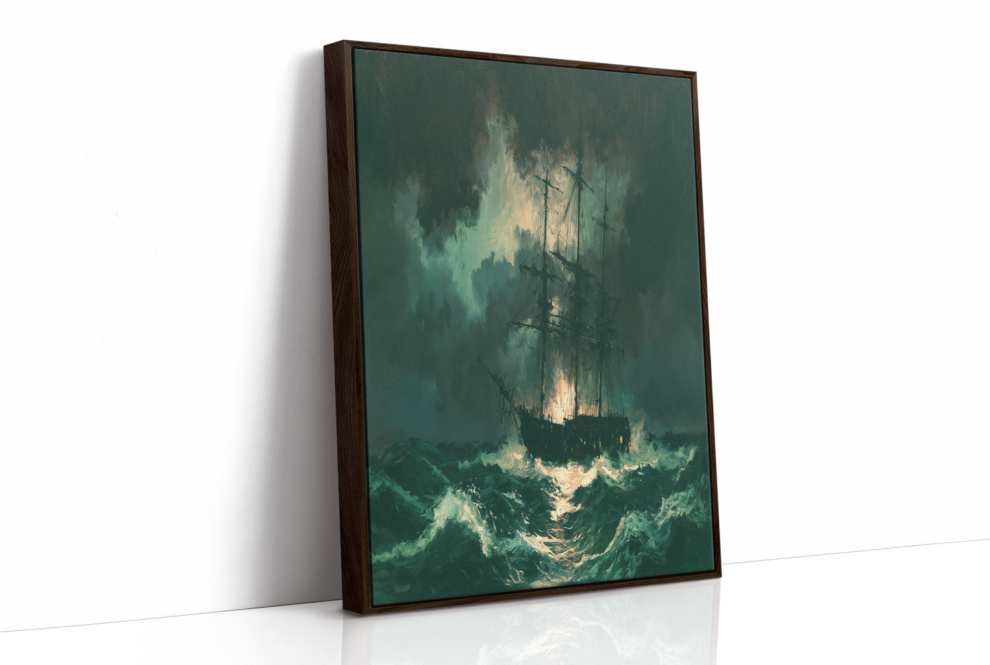 Emerald Storm at Sea