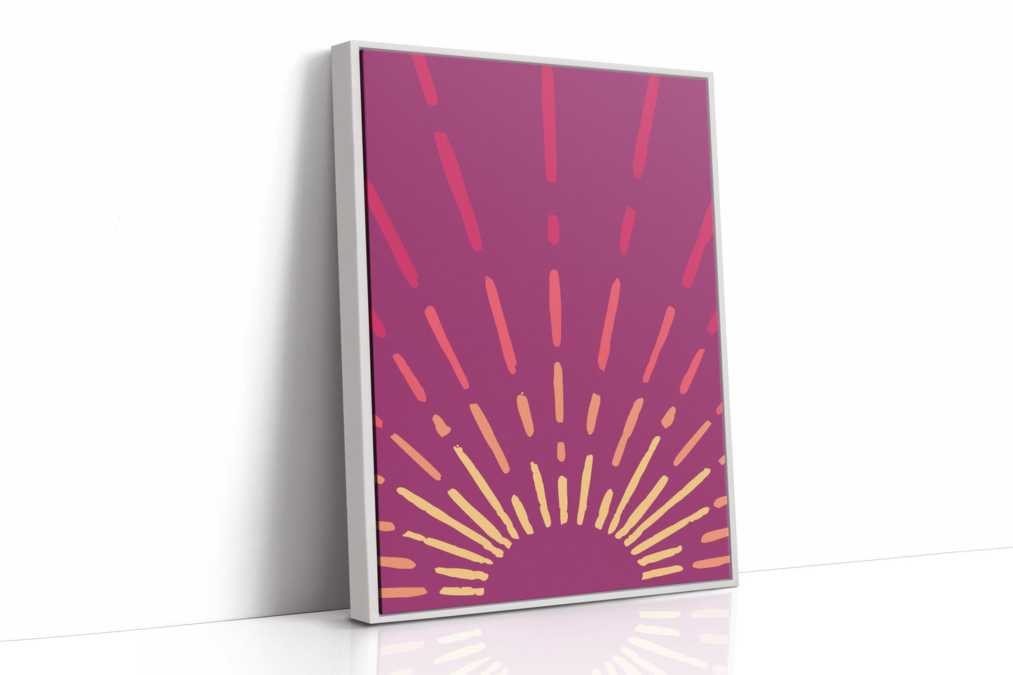 Magenta Skies Break Into Gold