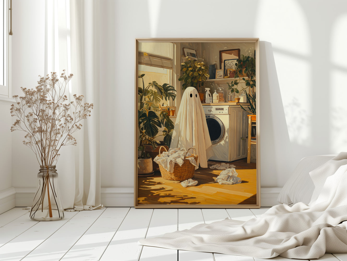 Specter Among the Sunlit Laundry