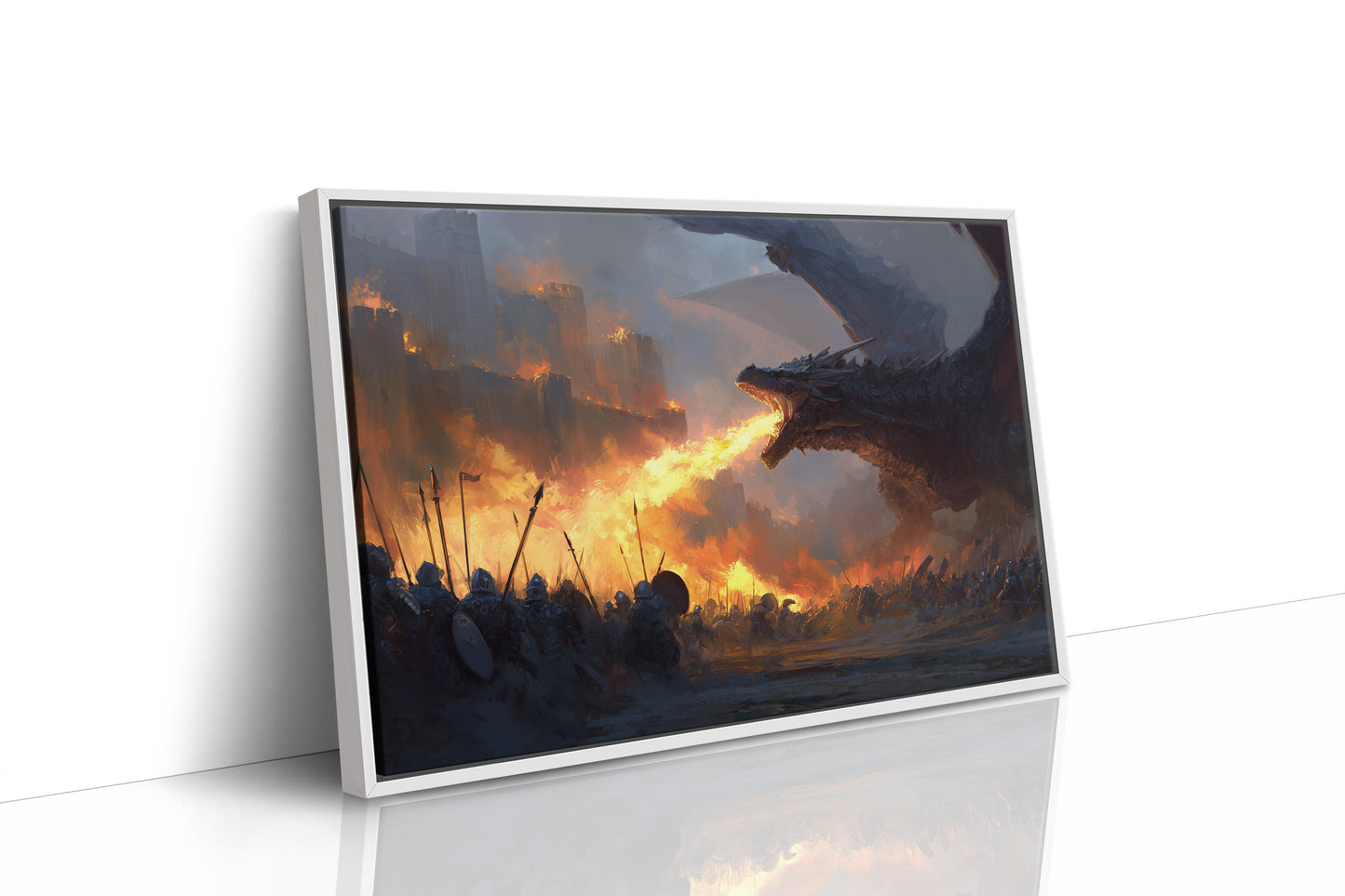 Ancient Flame Against Battle Lines