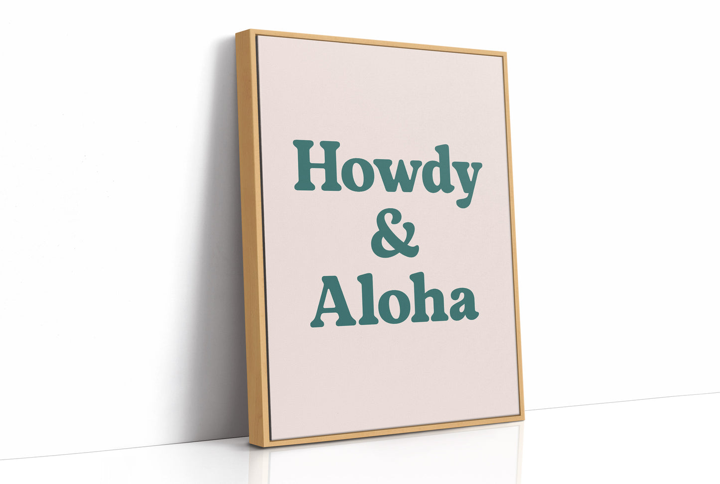 Howdy and Aloha