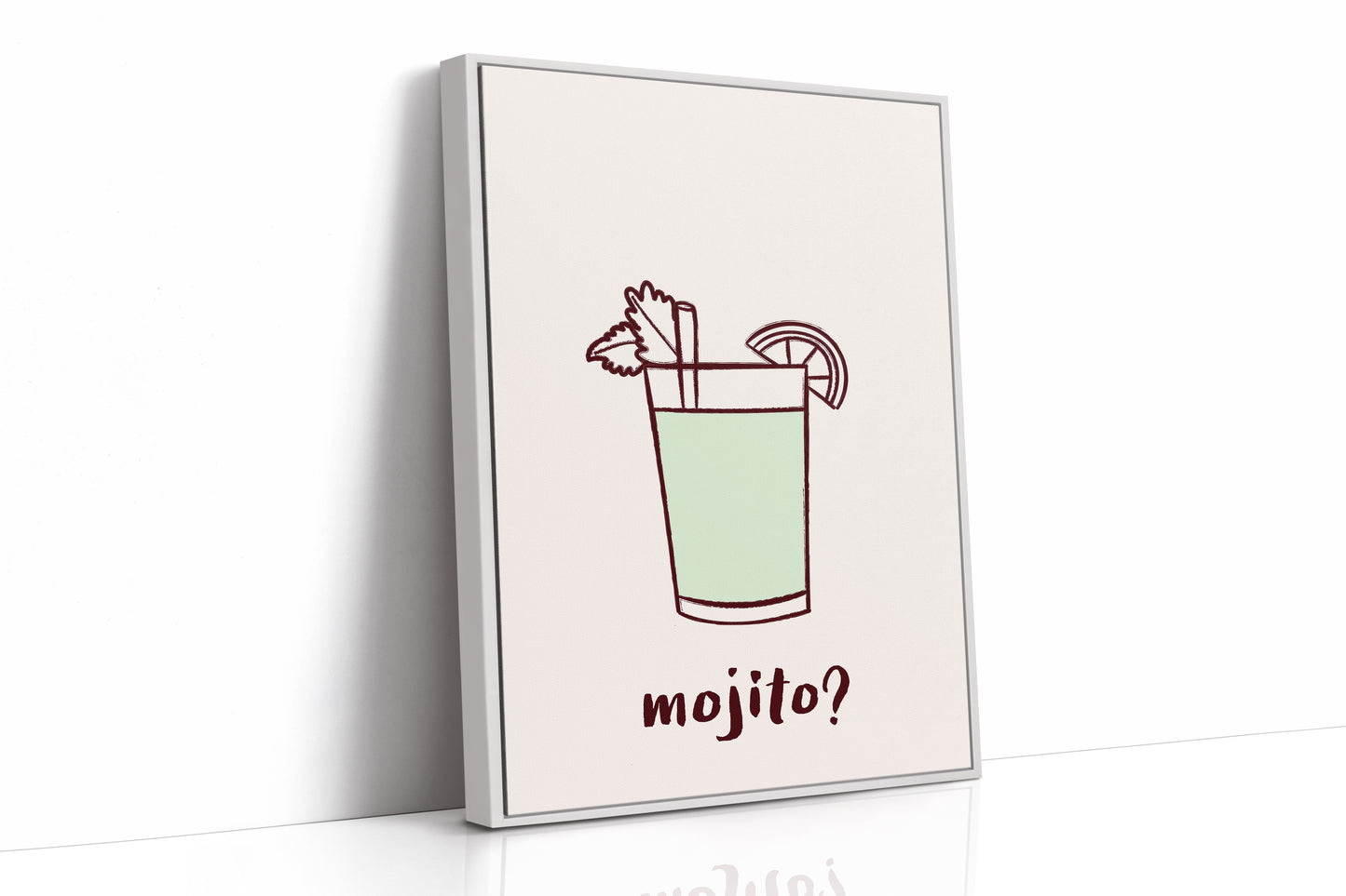 Mint Leaves Dance At Dusk