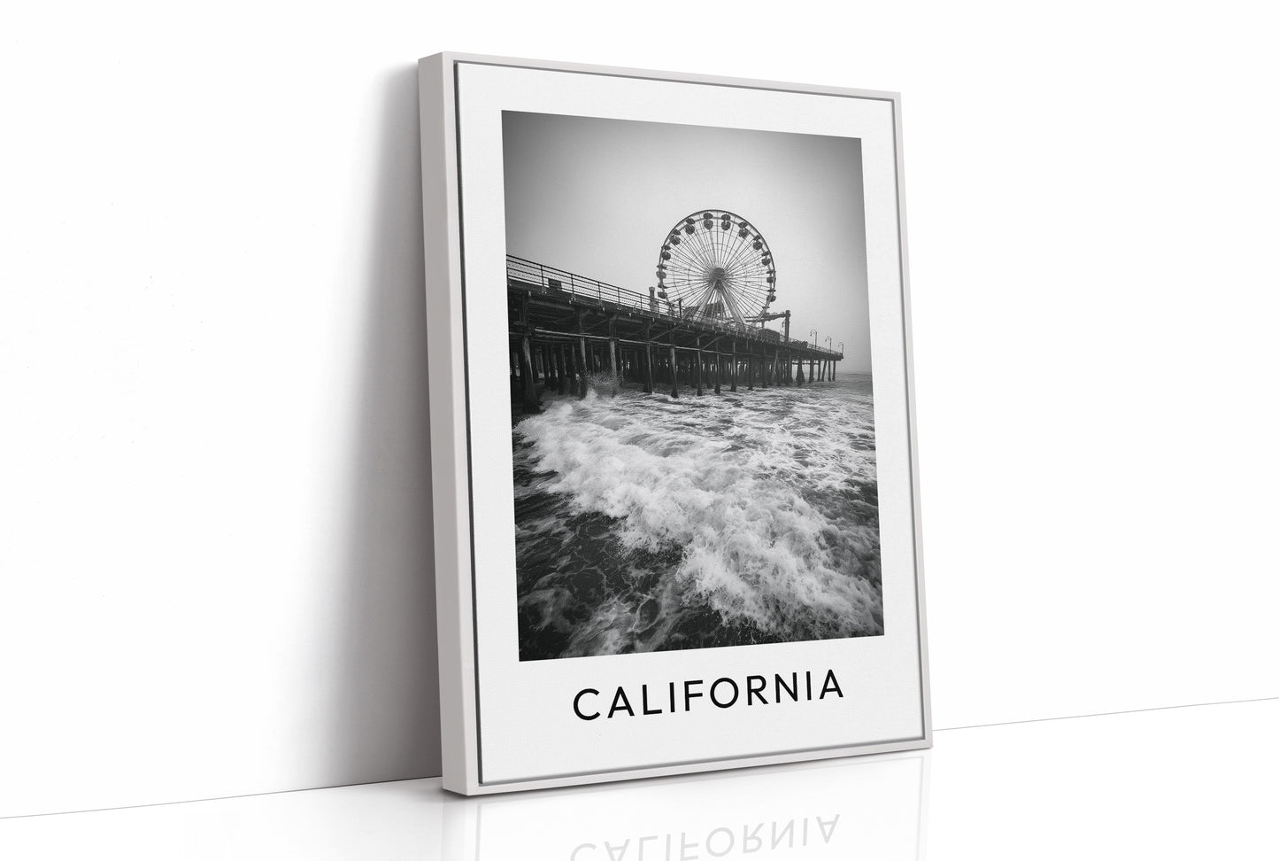 Ferris Wheel Against the Foam