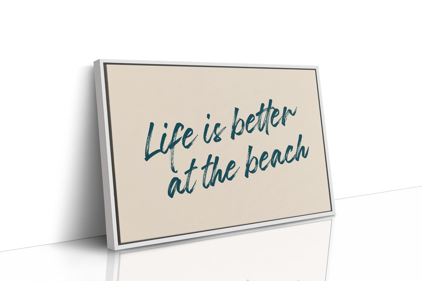 Coastal Wisdom in Brushed Teal