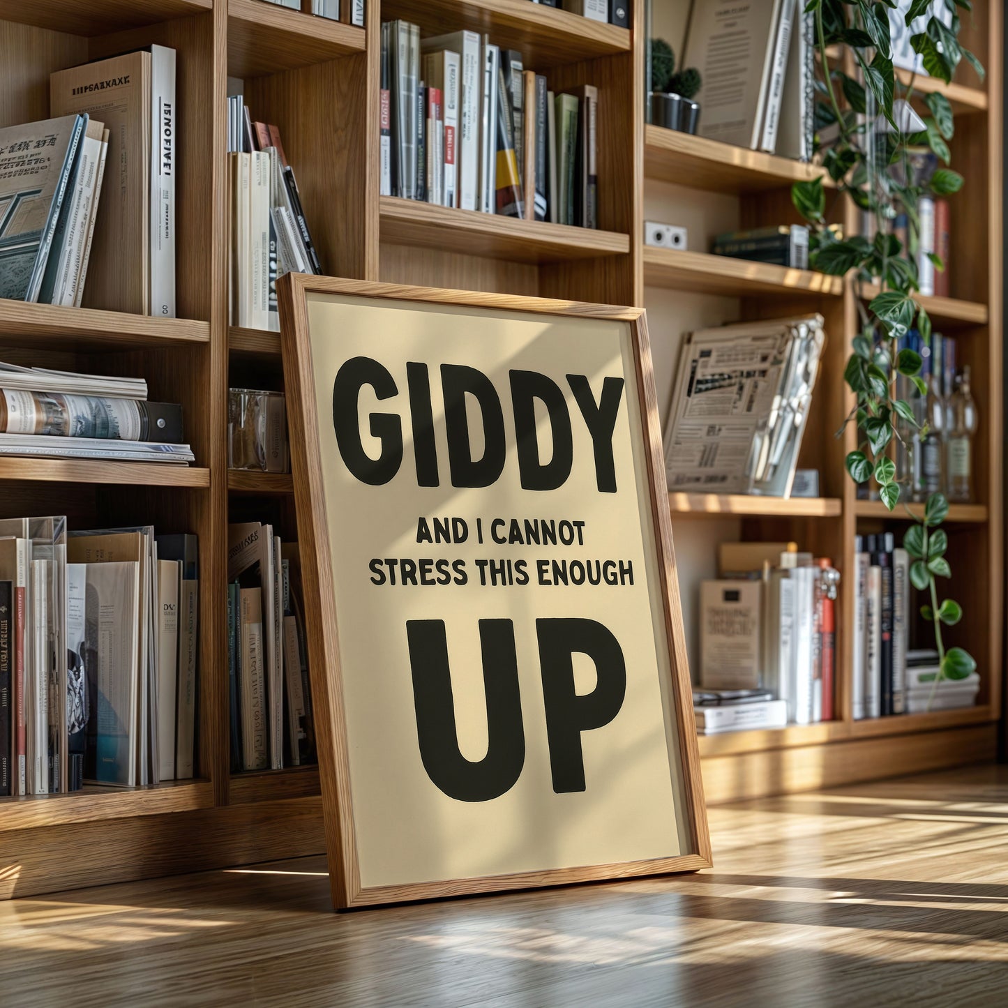 Giddy Up and I Cannot Stress This Enough Cream Edition