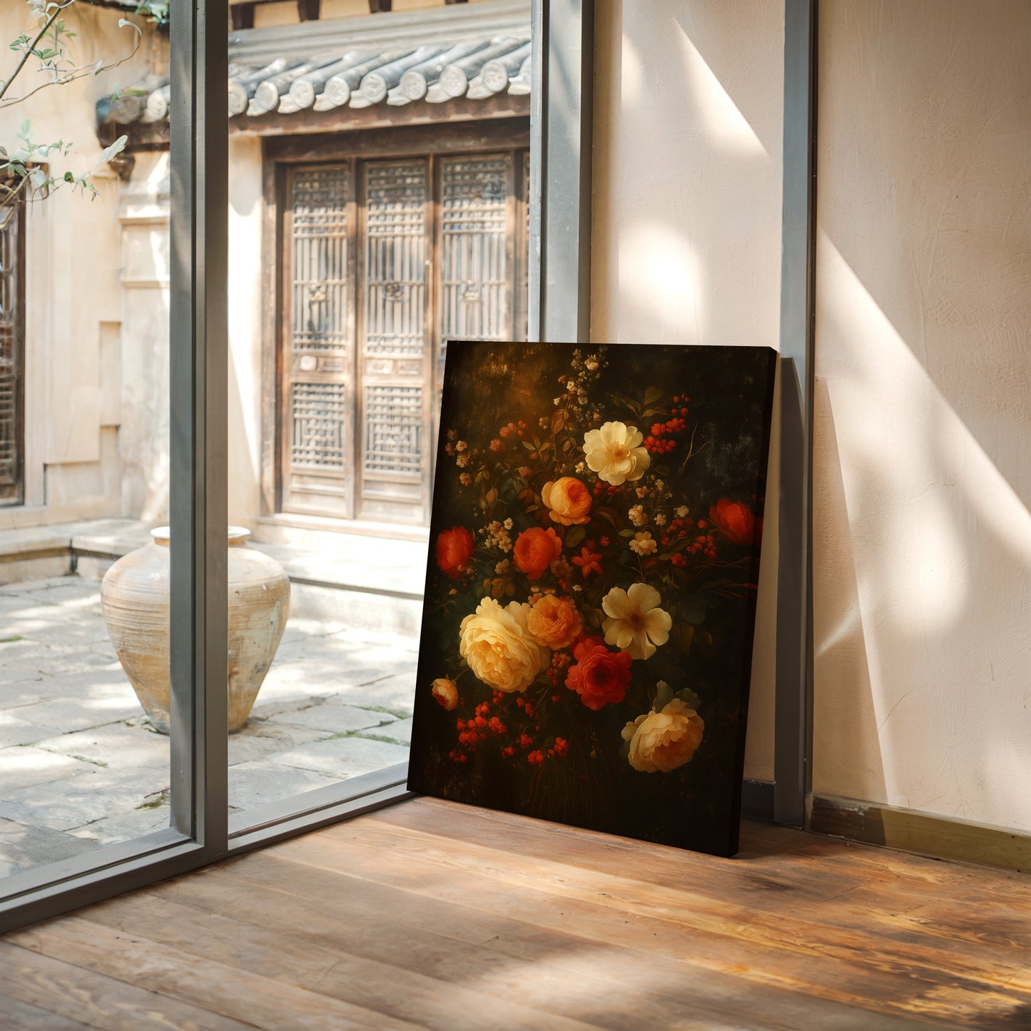 Roses in Candlelight