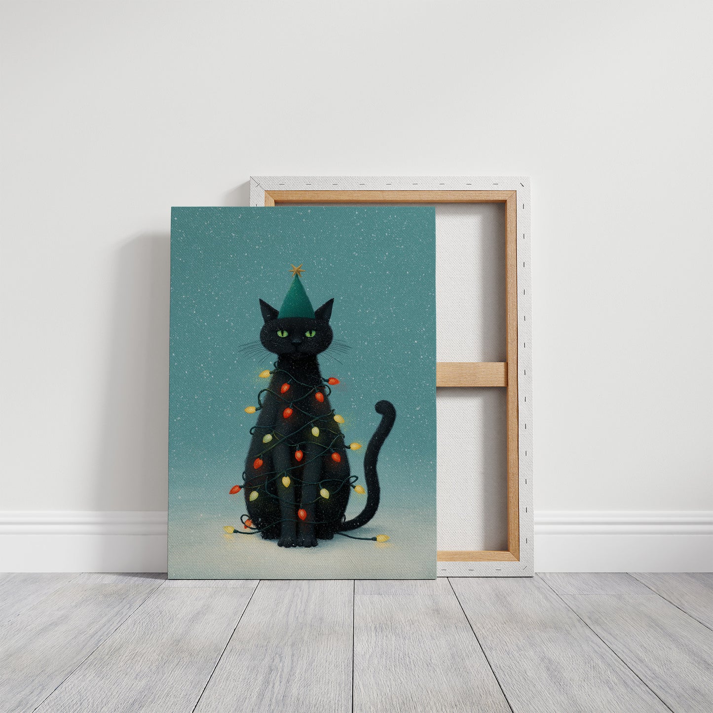 Festive Feline's Holiday Mischief