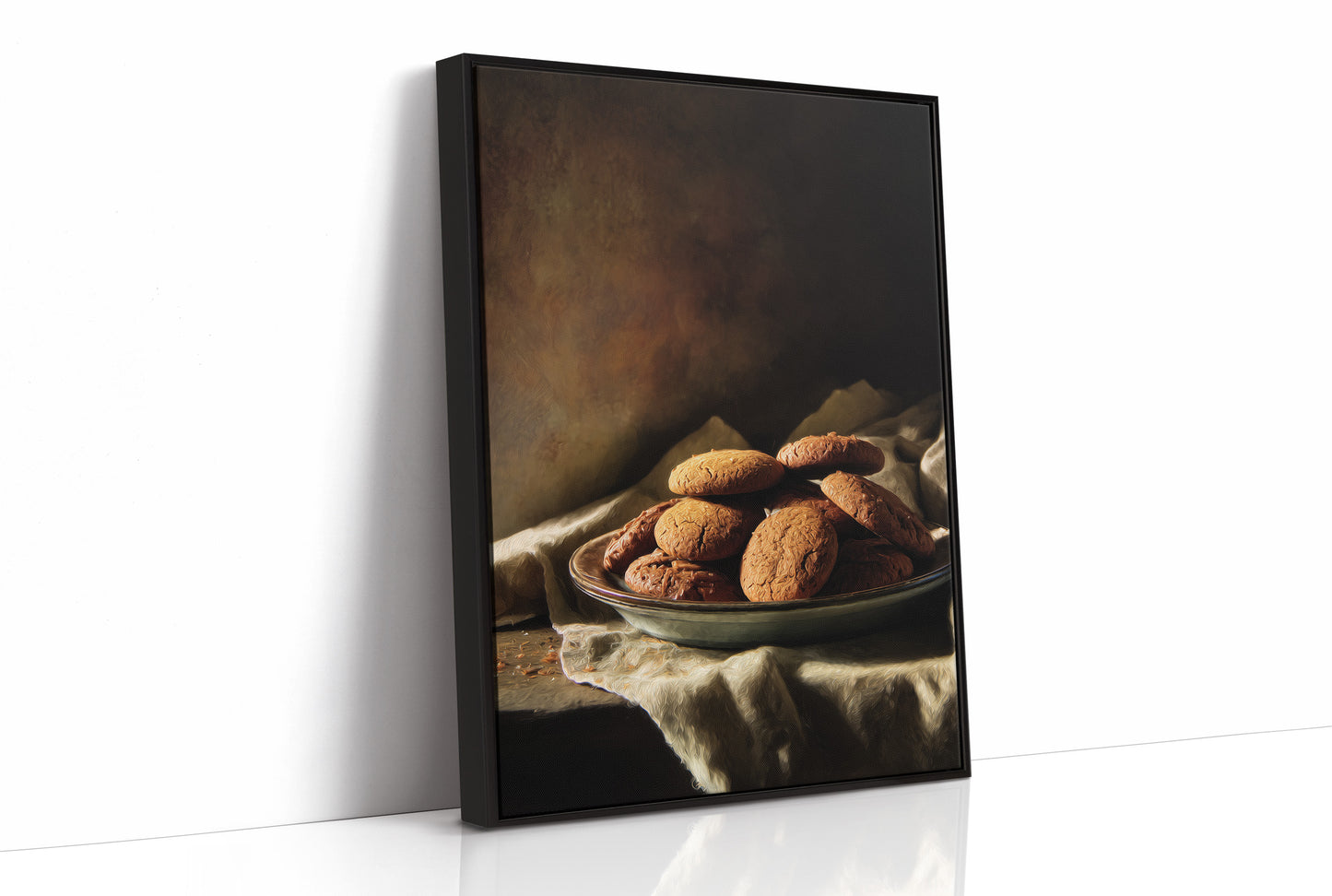 Rustic Abundance: Cookies in Chiaroscuro