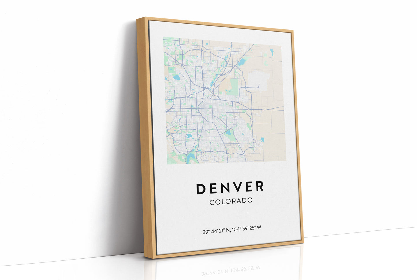 Denver, Mapped in Mint