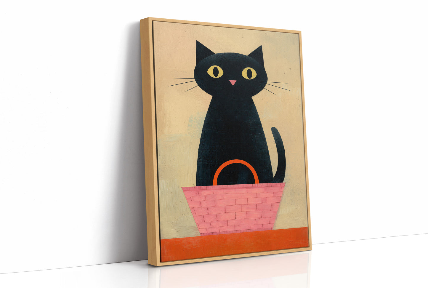 Curious Eyes In A Basket