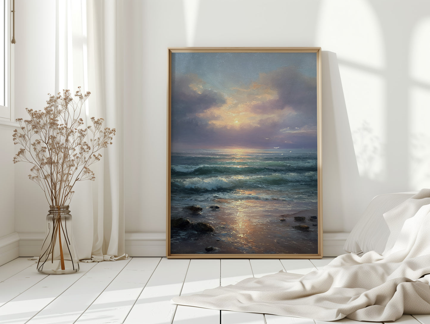 Tide's Embrace at Dusk