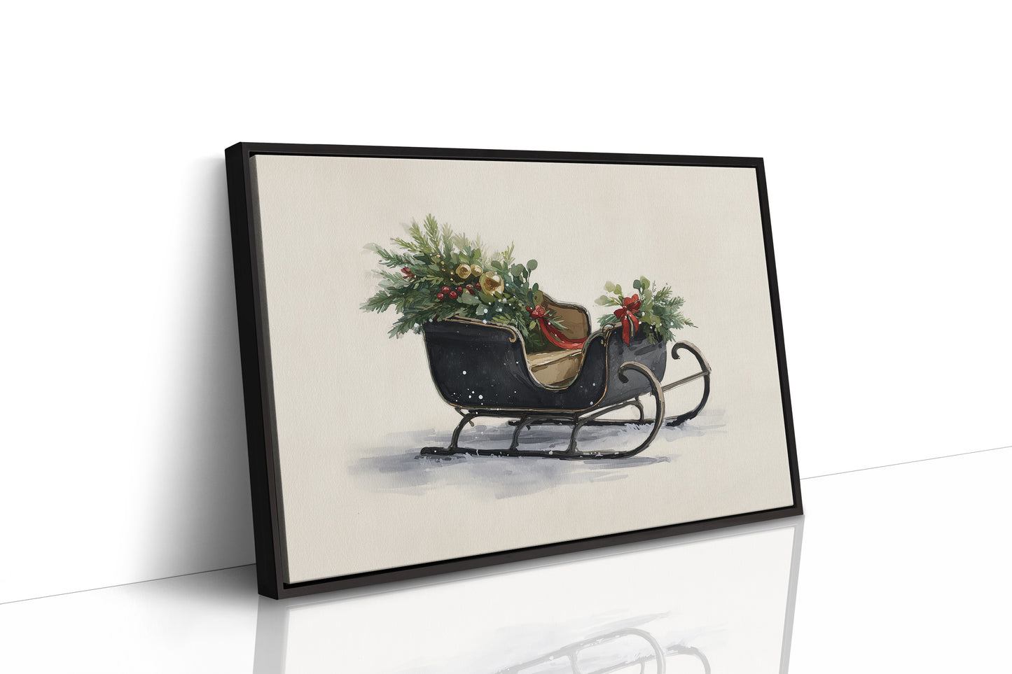 Winter's Sleigh Awaits First Snow