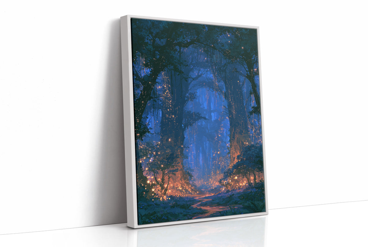 Path Through the Blue Hour