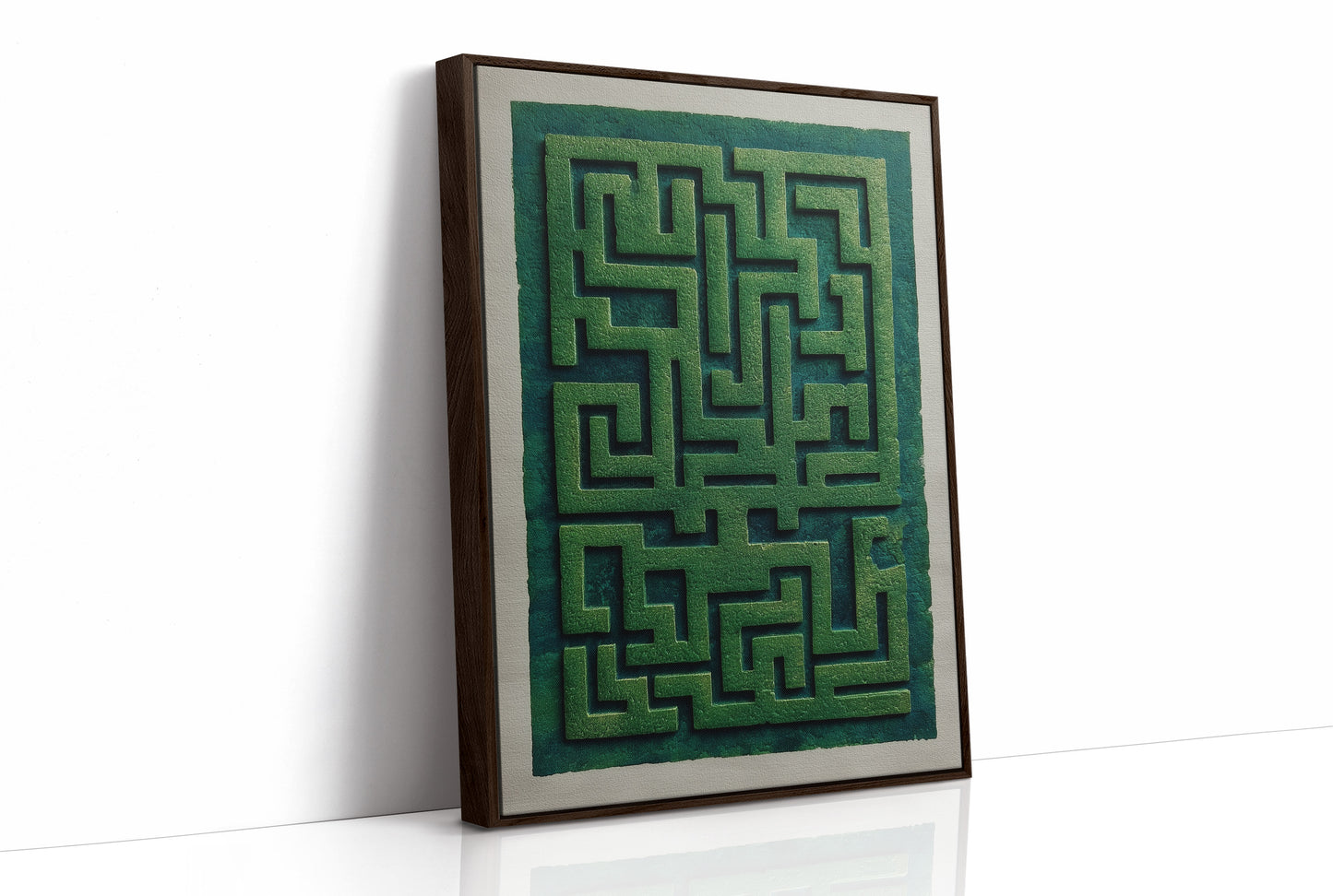 Emerald Paths Wind Through Time