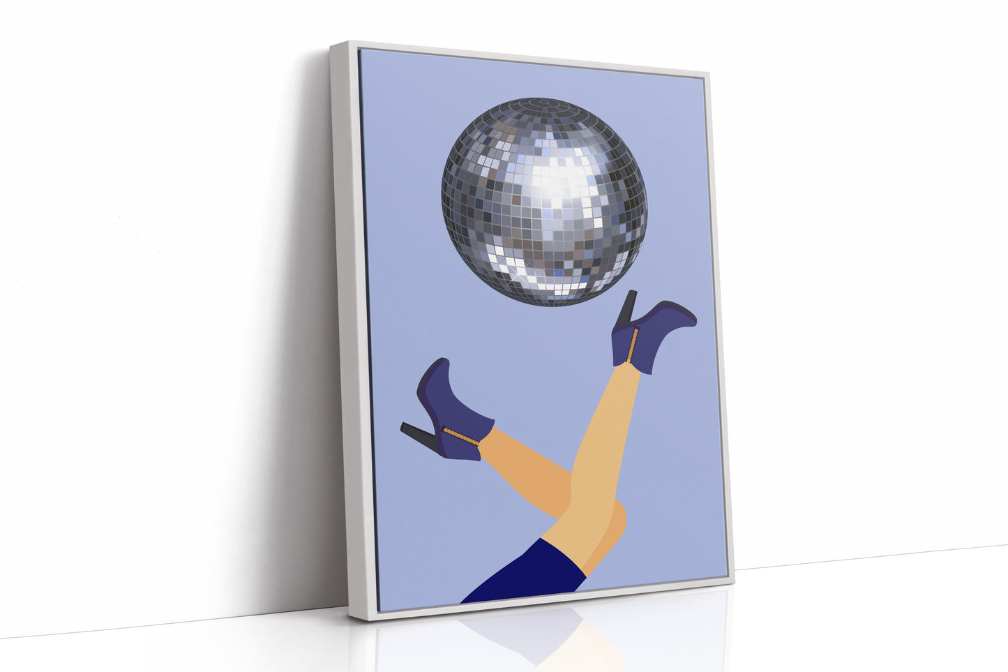Midnight Heels Chase Silver Stars