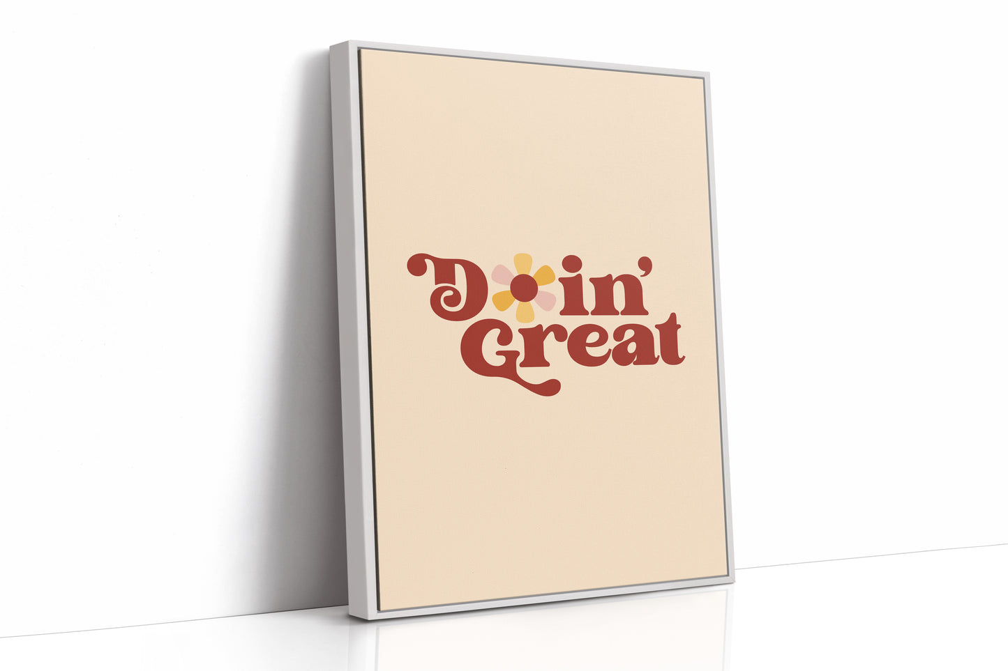 Retro Daisies Dance Through Time