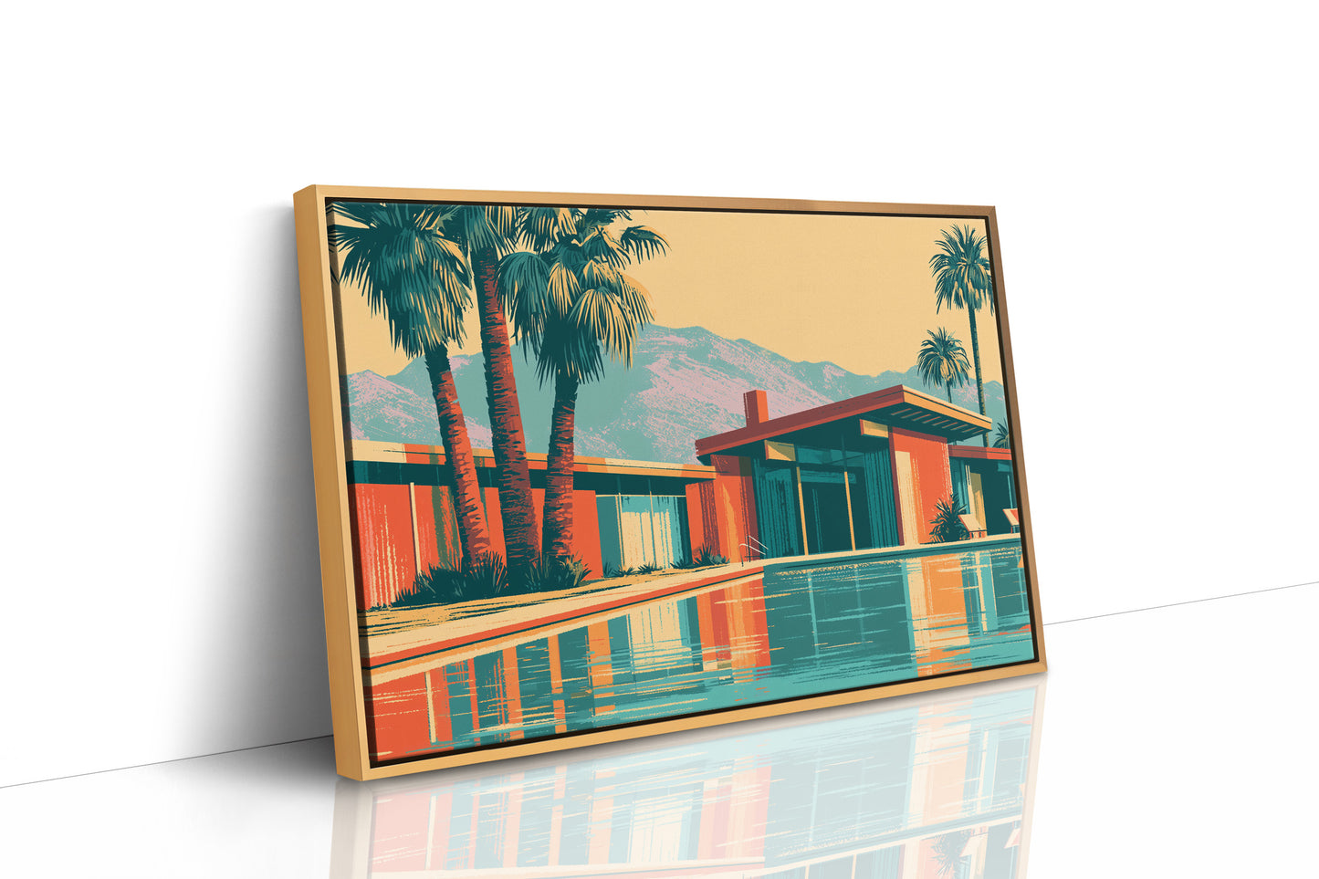 Coral Hour at the Ranch House