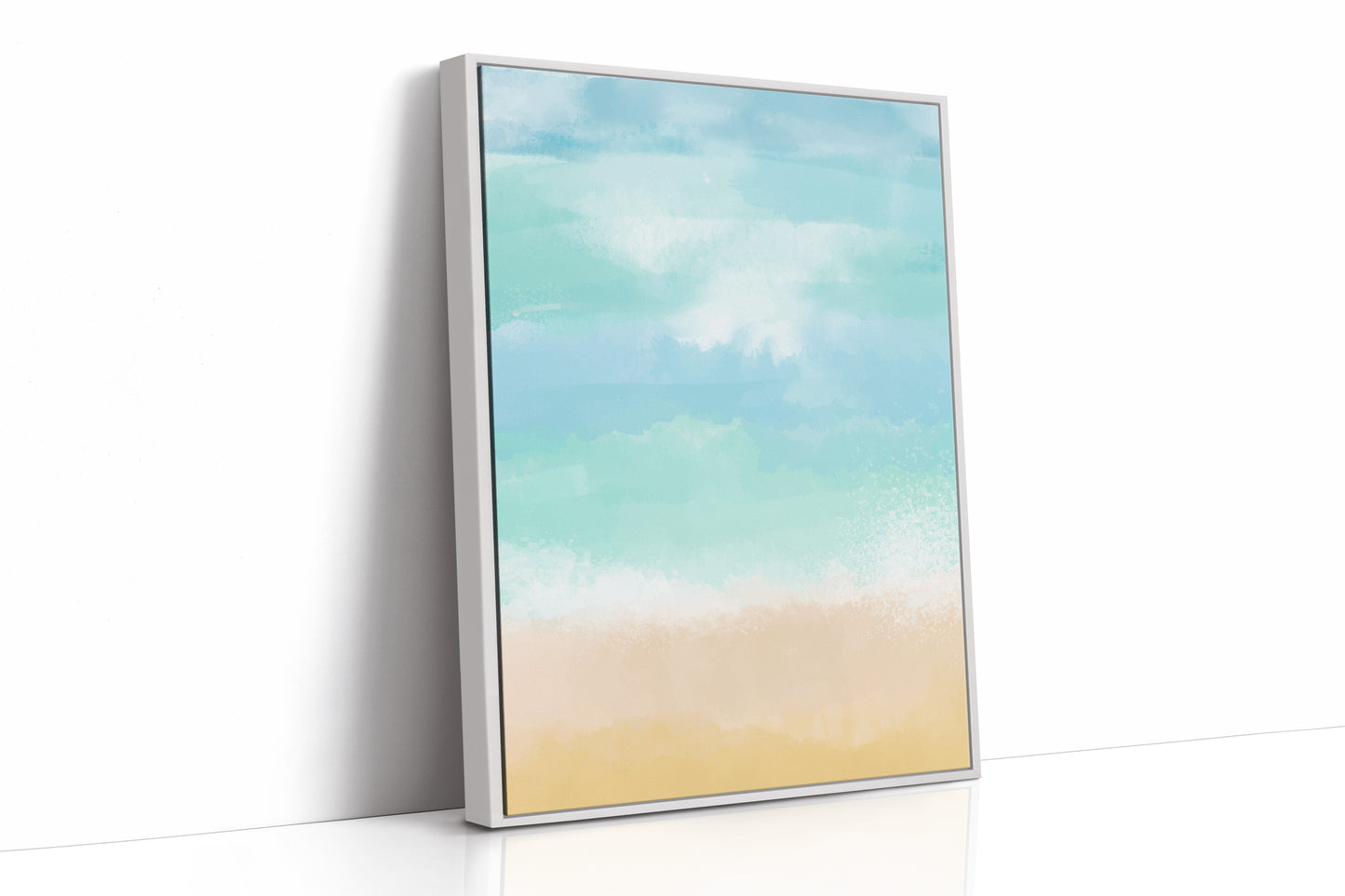 Turquoise Tides Paint Morning Peace