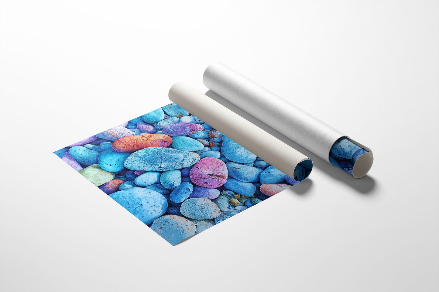 River Stones Paint Summer's Memory